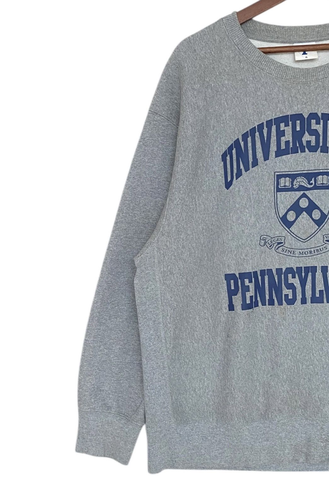 GU Brand GU University Of Pennsylvania Sweatshirt 2000s Size US XL / EU 56 / 4 - 3 Thumbnail