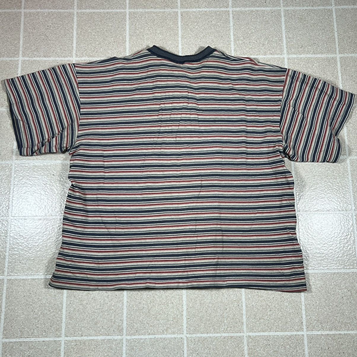 Vintage Vintage Bale Dyed Originals Stripe Henley Made In USA Grunge Size US XL / EU 56 / 4 - 4 Thumbnail
