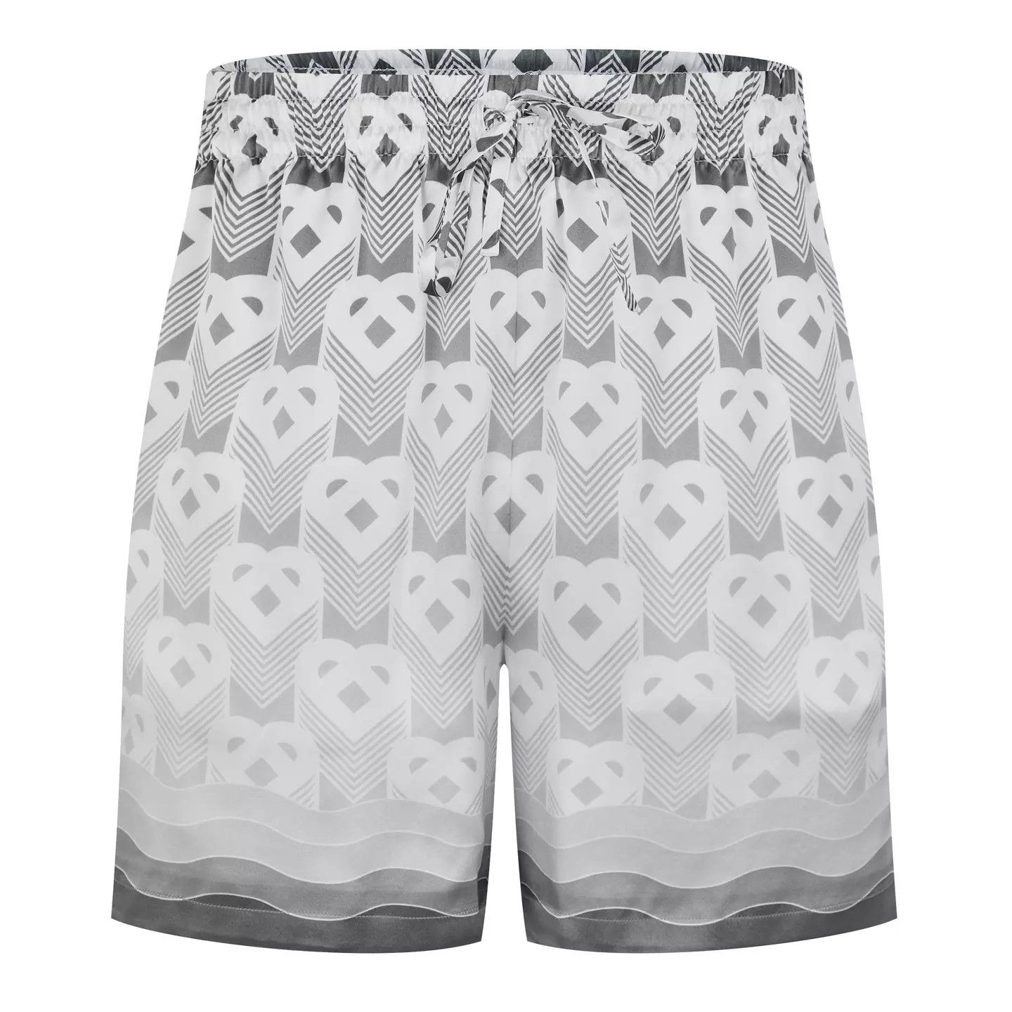 Casablanca o1g2r1mq0426 Monogram Silk Shorts in Multicolor Size US 32 / EU 48 - 1 Thumbnail
