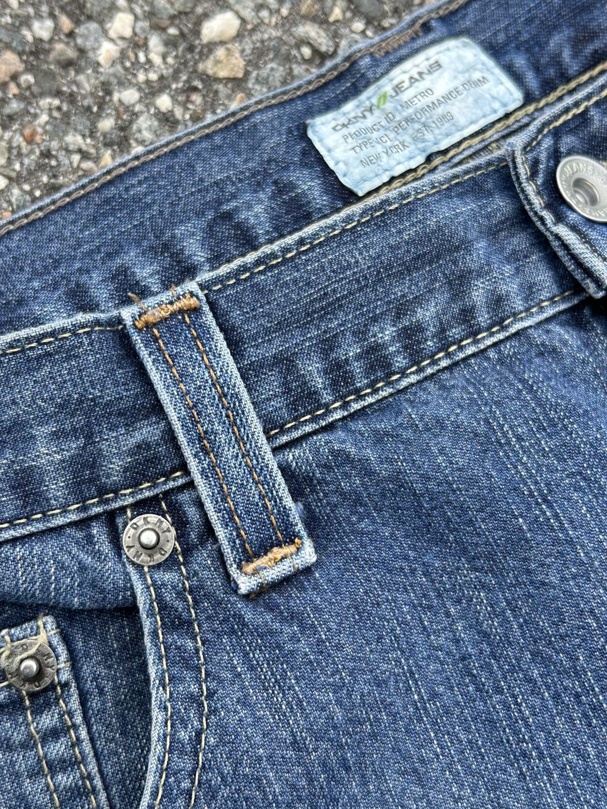 Request Jeans DKNY Embroidered Distressed Bootcut Jeans Size US 36 / EU 52 - 5 Thumbnail