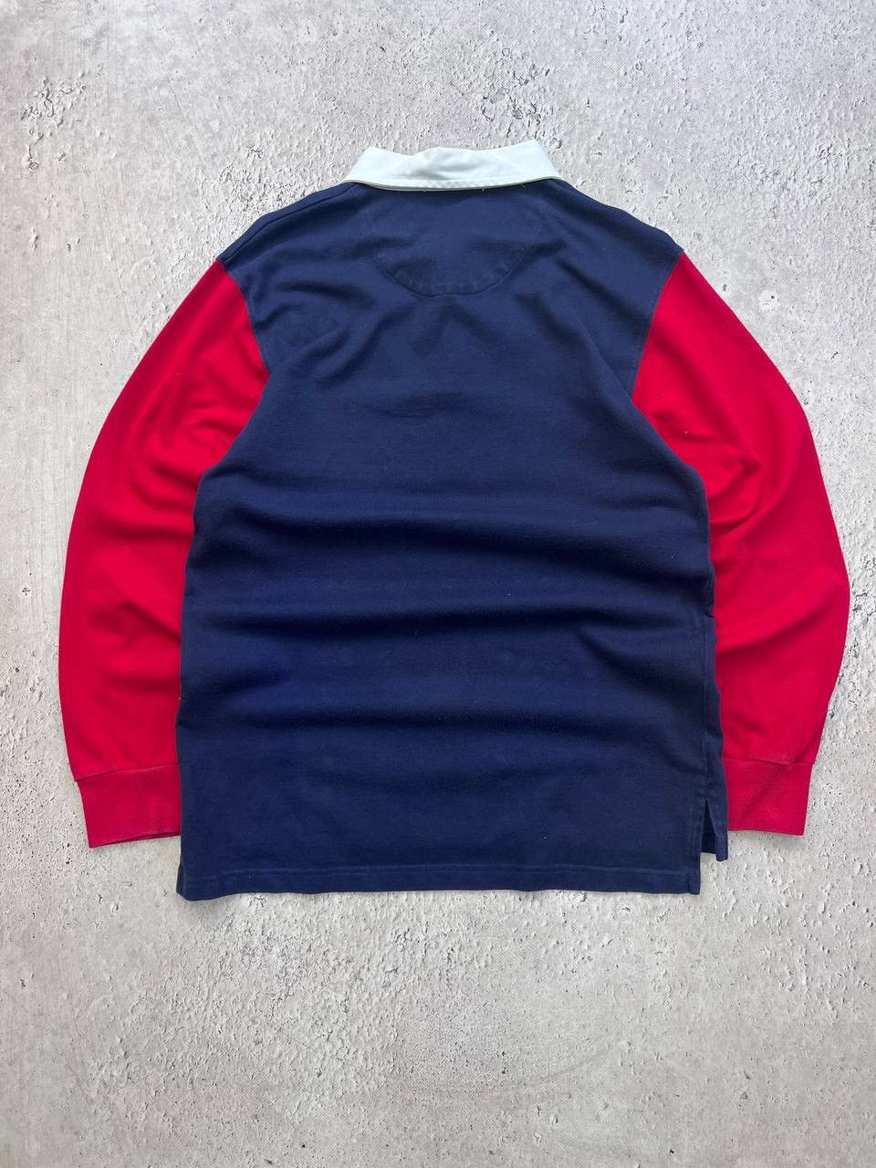 Polo Ralph Lauren × Ralph Lauren × Vintage Vintage Polo Ralph Lauren Rugby Shirt Long Sleeve Striped Size US M / EU 48-50 / 2 - 7 Thumbnail