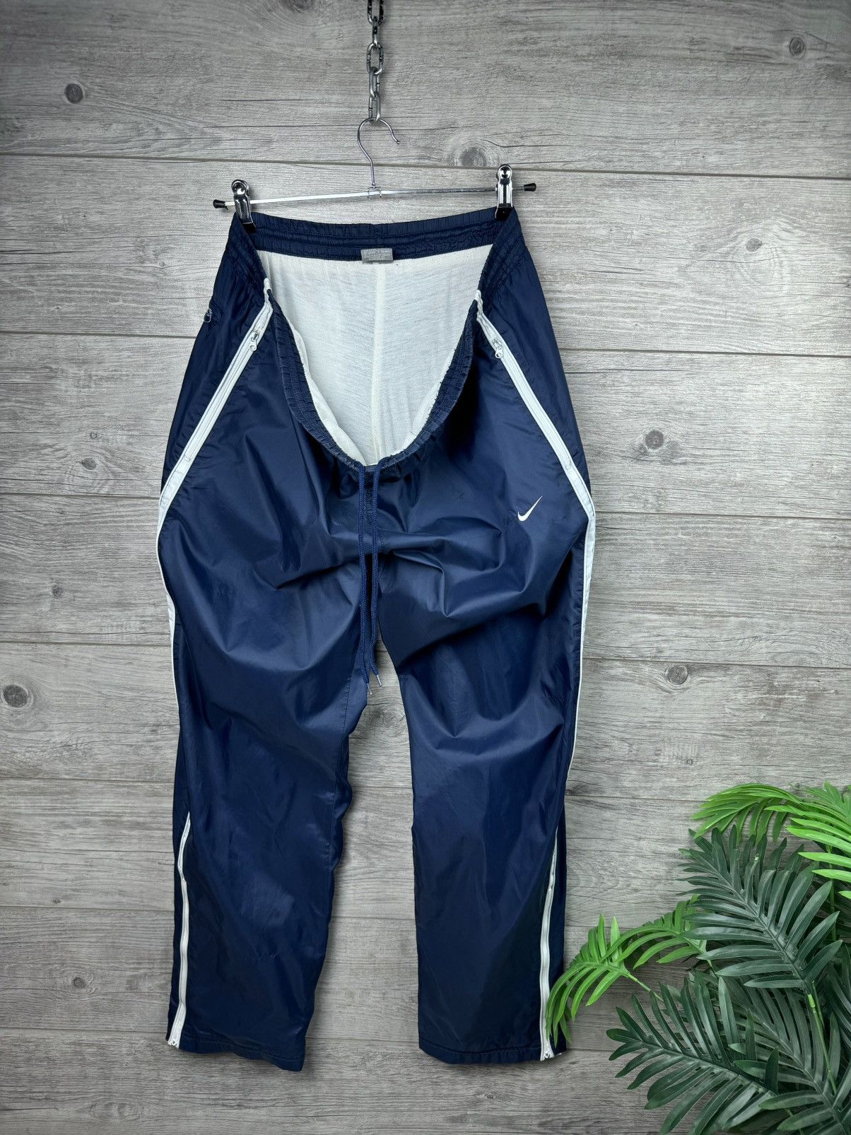 Japanese Brand Nike Vintage Casual Pants Drill Y2K style Size L Size US 34 / EU 50 - 5 Thumbnail