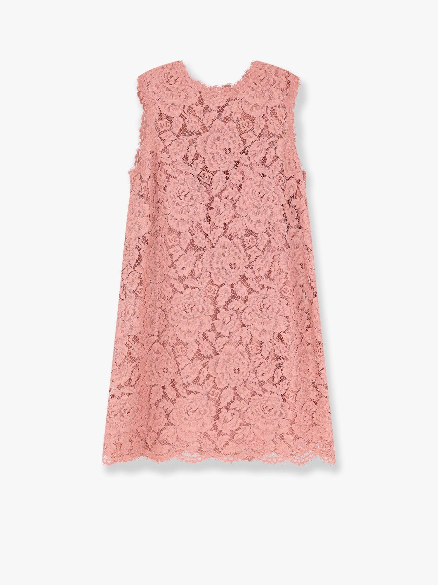 Dolce & Gabbana A Line Dg Floral Lace Dress Size XXL / US 16-18 / IT 52-54 - 1 Thumbnail