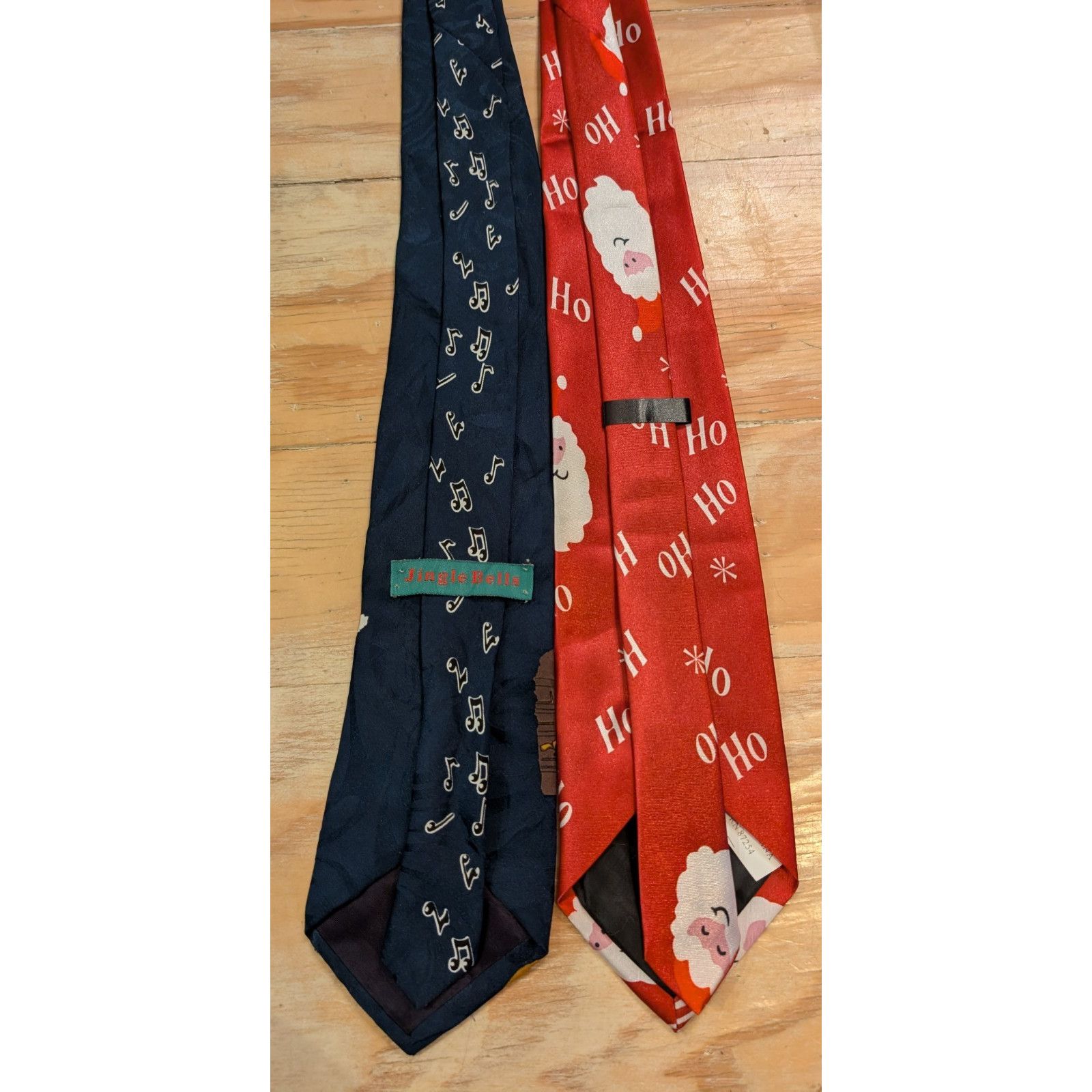 The Unbranded Brand Santa Claus Christmas Neckties Ho Ho Ho Piano Player Santa 2 Size ONE SIZE - 2 Thumbnail