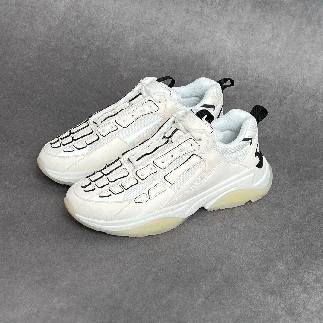 Amiri Amiri Casual White Lowtop Sneakers 7 Men Size US 7 / EU 40 - 1 Thumbnail