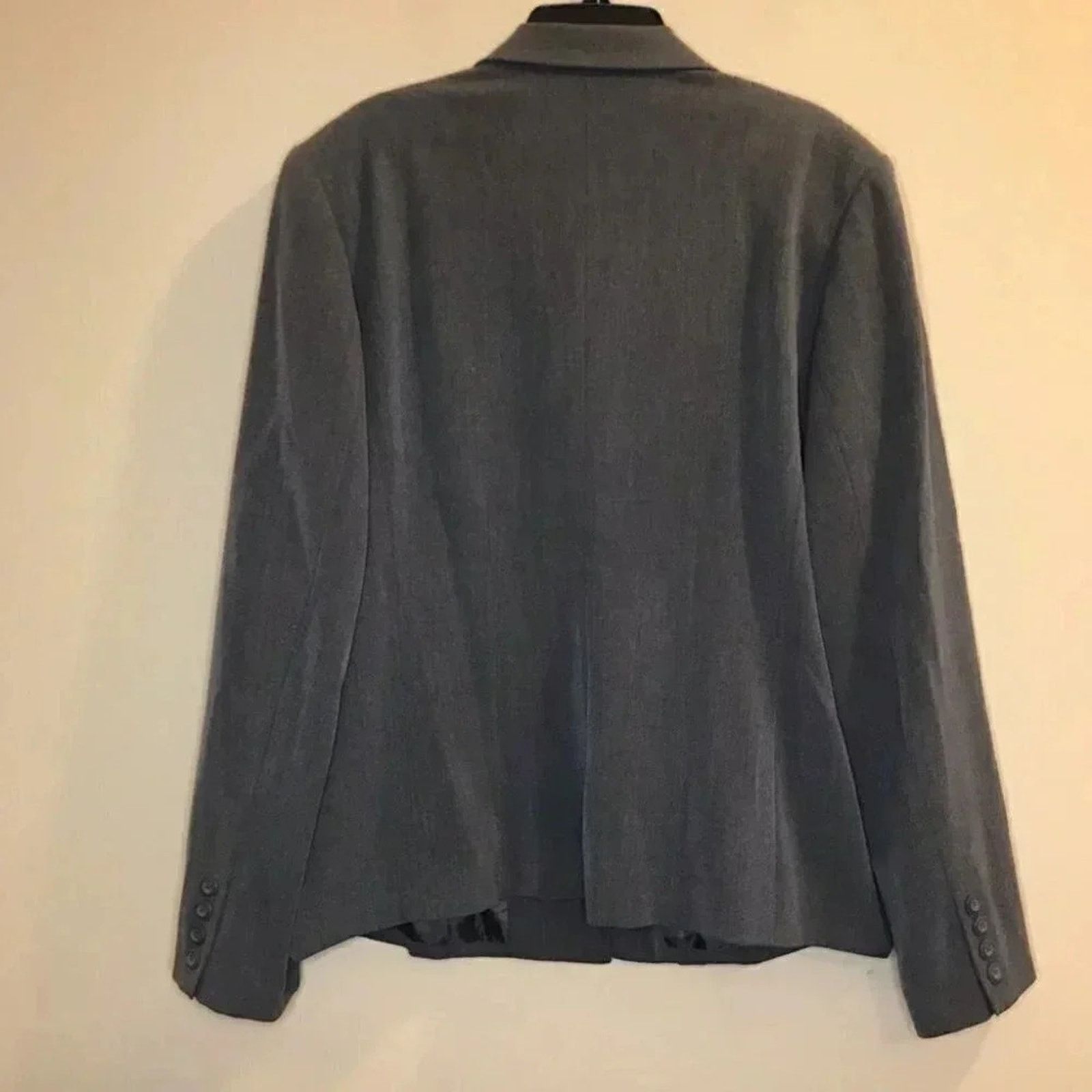 Apt. 9 Apt. 9 Grey Blazer Suit Jacket Stretch Office Size XL / US 12-14 / IT 48-50 - 3 Thumbnail