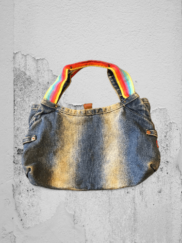 Levi's VINTAGE Handbag Levi's Blue in Denim - Jeans STREETWEAR Size ONE SIZE - 1 Thumbnail