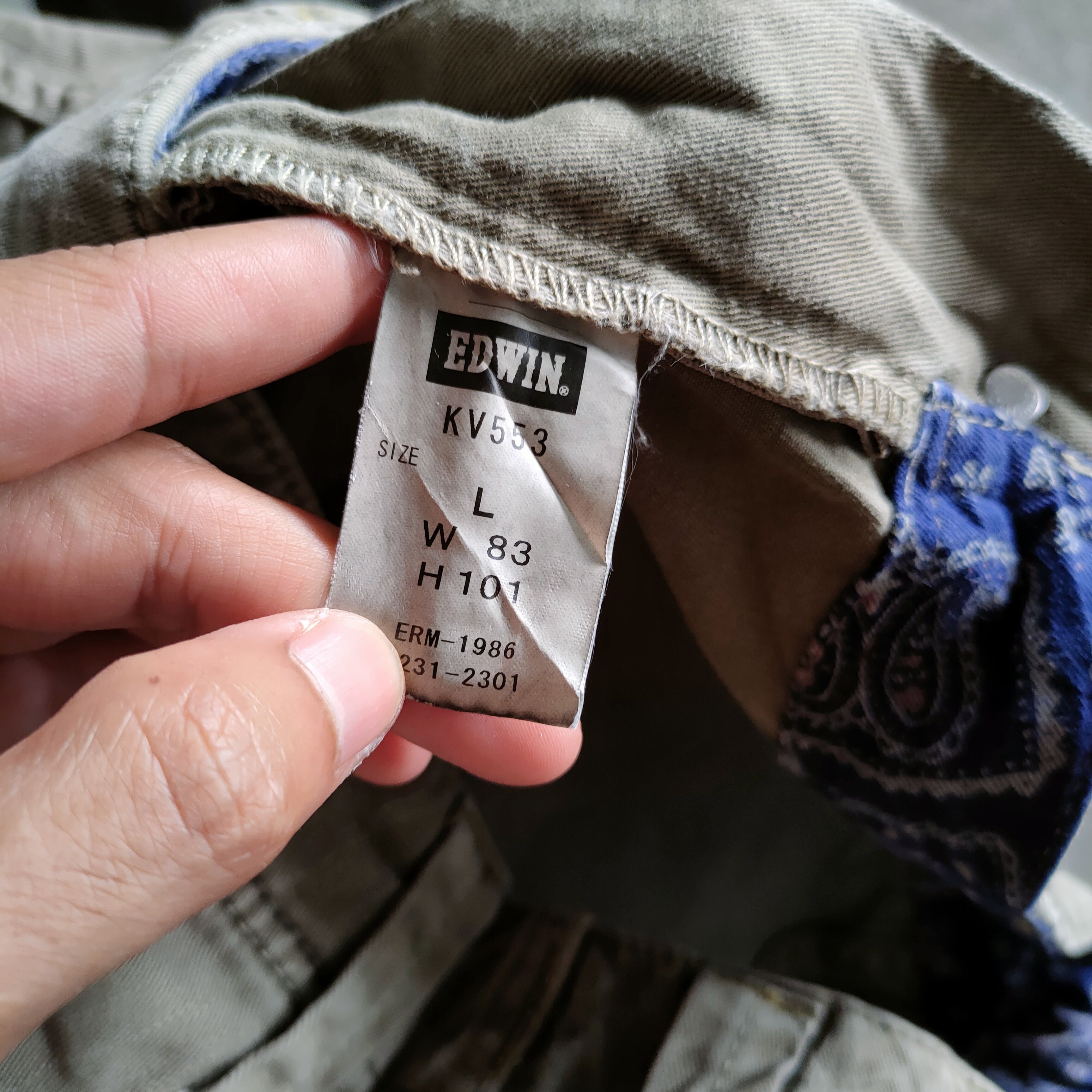 Japanese Brand VINTAGE JAPANESE BRAND FADED CARGO PANTS Size US 34 / EU 50 - 10 Thumbnail
