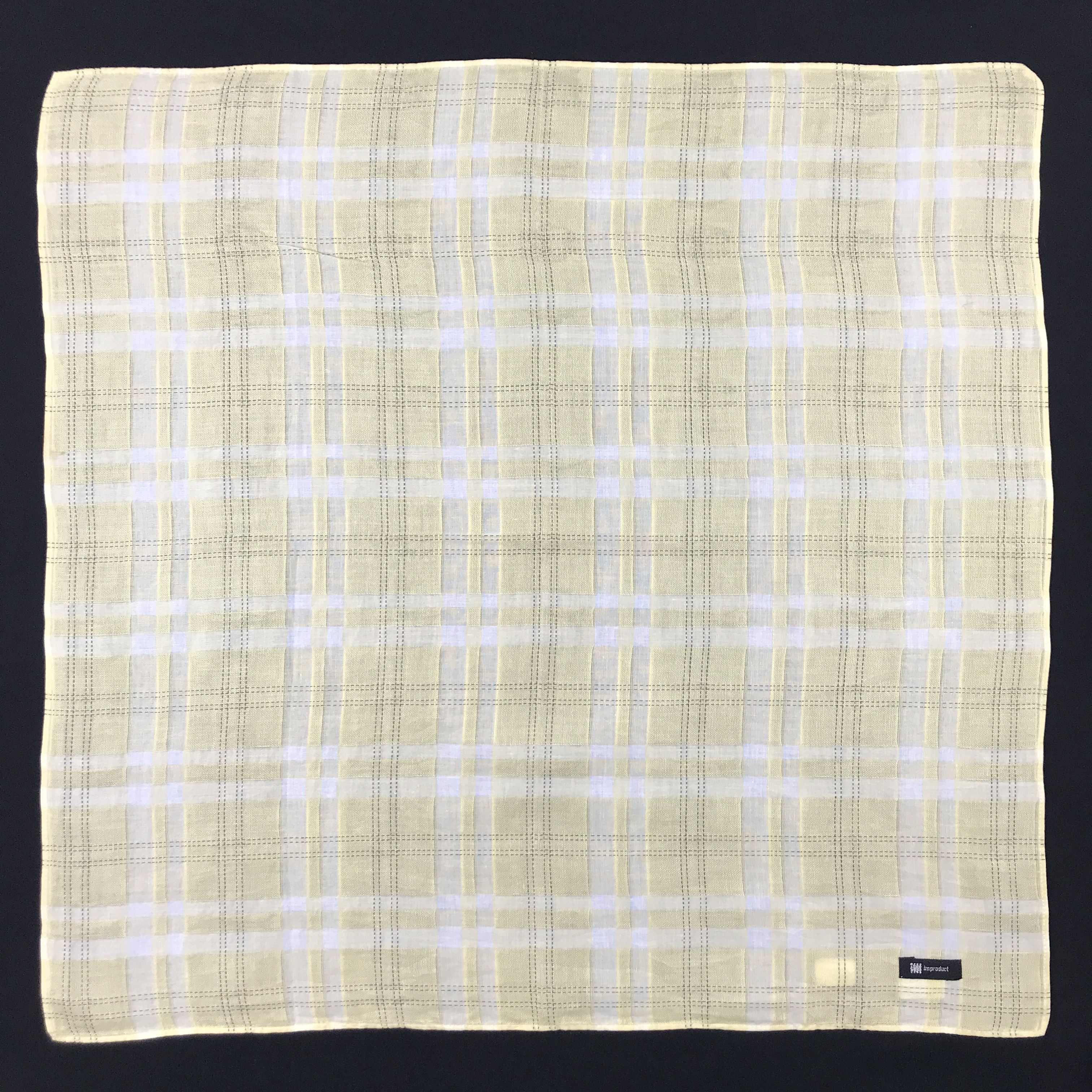 Issey Miyake × Japanese Brand × Vintage issey Miyaki Embroidery Bandana Neckerchief Handkerchief Size ONE SIZE - 1 Thumbnail