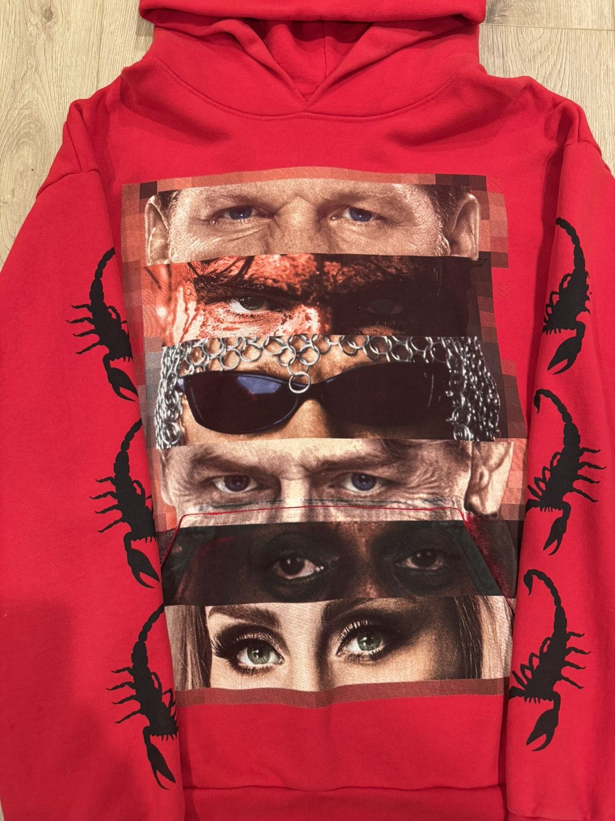 Other Fourth Rope Heels Have Eyes Red Hoodie Size US XL / EU 56 / 4 - 2 Thumbnail