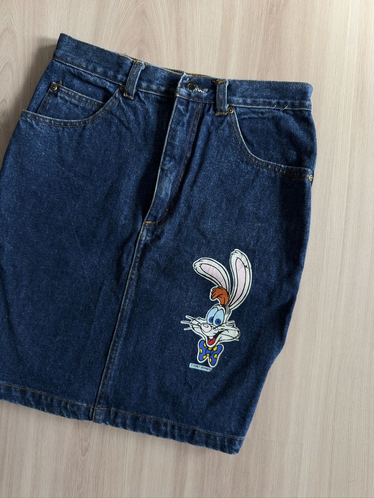 Vintage Vintage Skirt Roger Disney 1987 Size 38" / US 16 / IT 52 - 4 Thumbnail