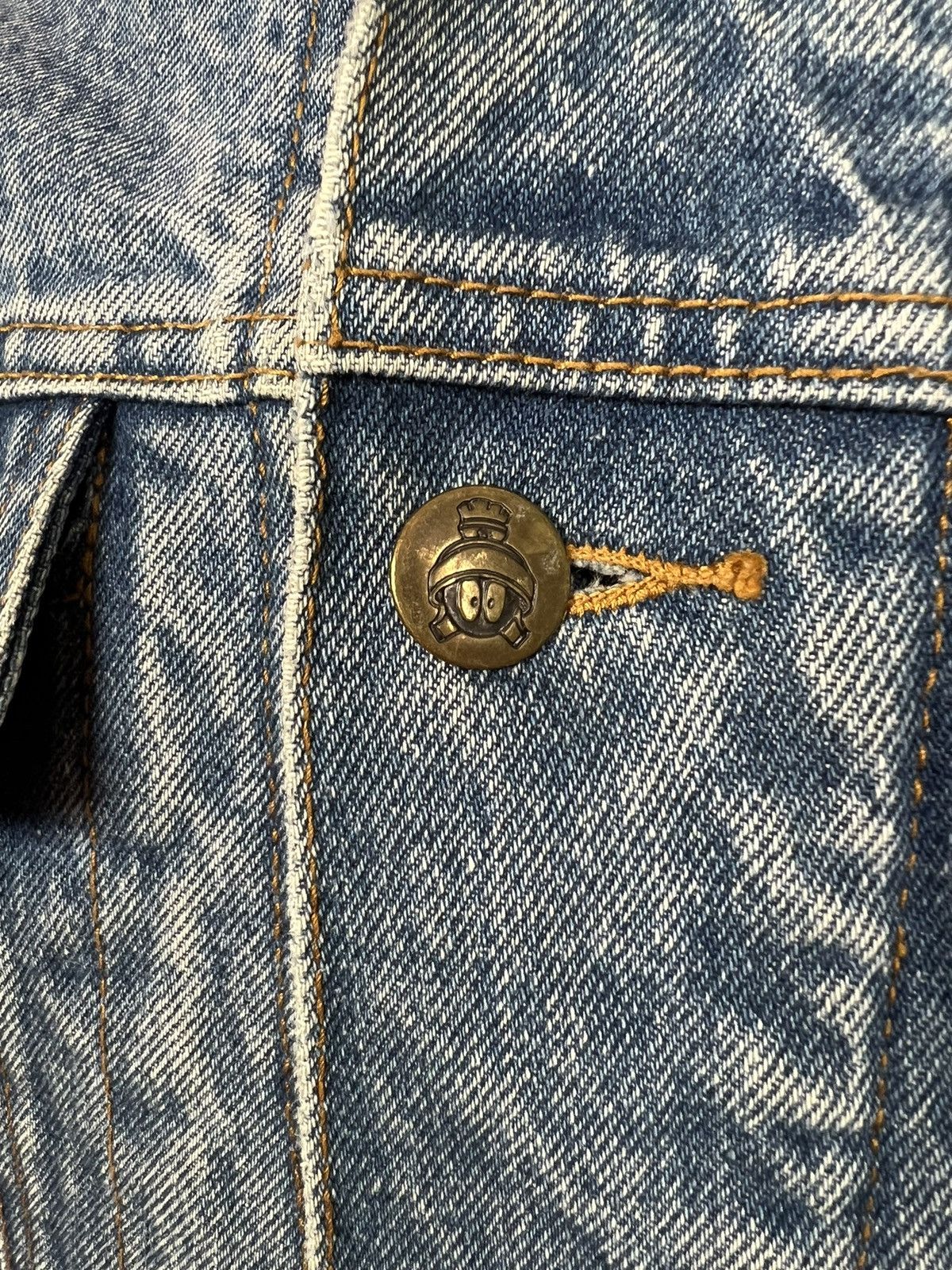Warner Bros Warner bros marvin hype denim jacket vintage rare Size US XS / EU 42 / 0 - 14 Thumbnail