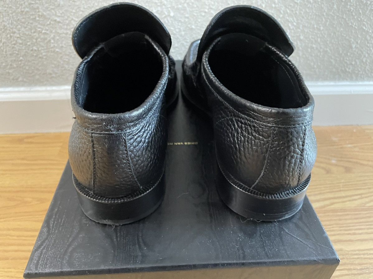 Dries Van Noten Dries Van Noten Grained Leather Ruched Loafers sz 40 Size US 7 / EU 40 - 4 Thumbnail