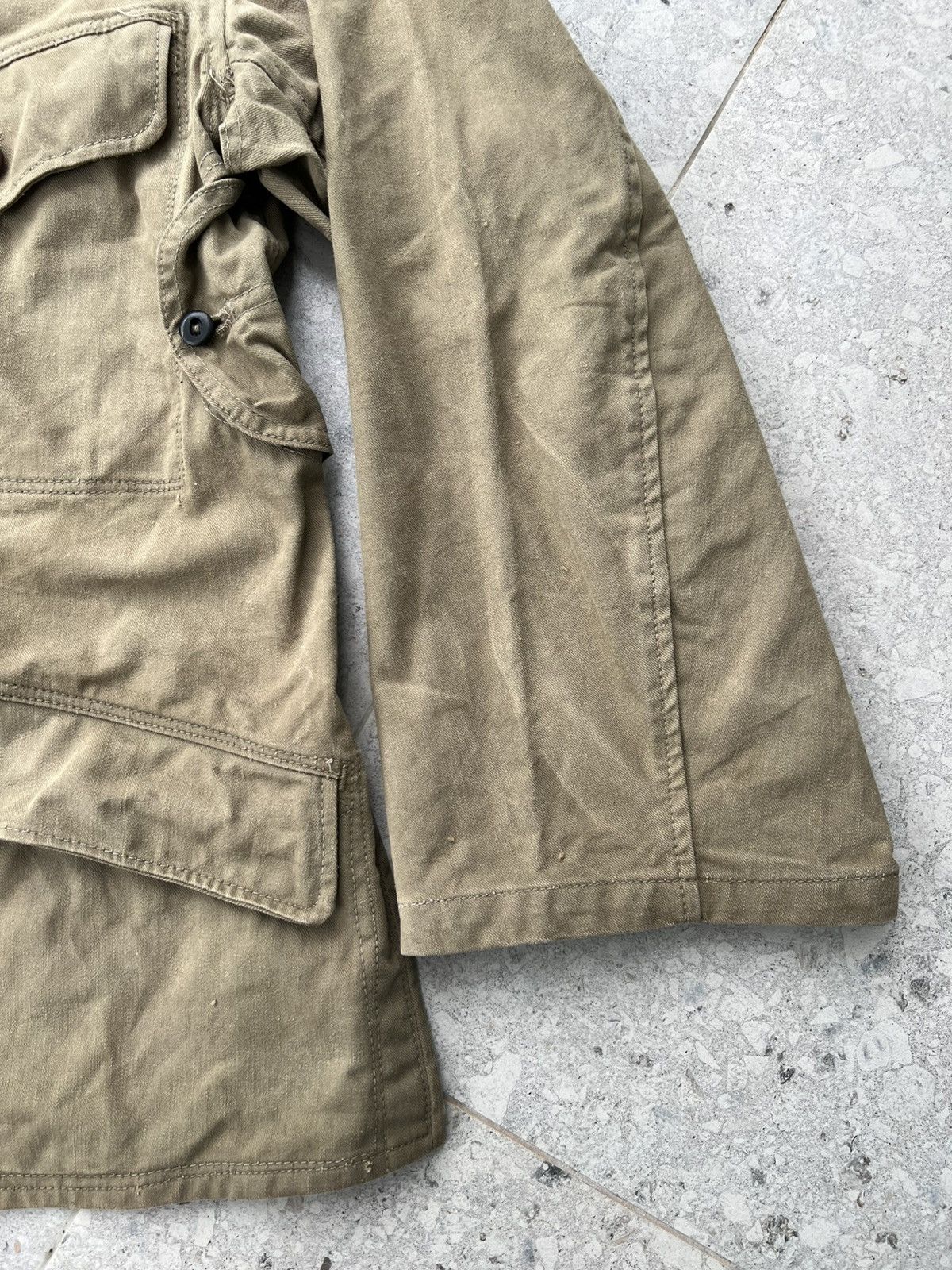 Japanese Brand × Vintage 40s Vintage Japanese army military jacket kanji Size US M / EU 48-50 / 2 - 8 Thumbnail