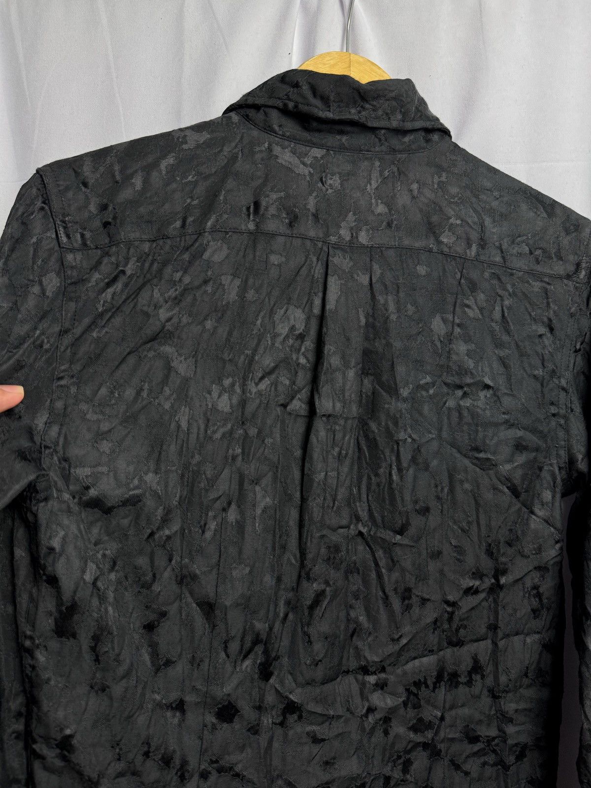 14th Addiction × If Six Was Nine × Japanese Brand 14thaddiction Xfrm Waxed Button Long Shirt Size US M / EU 48-50 / 2 - 7 Thumbnail