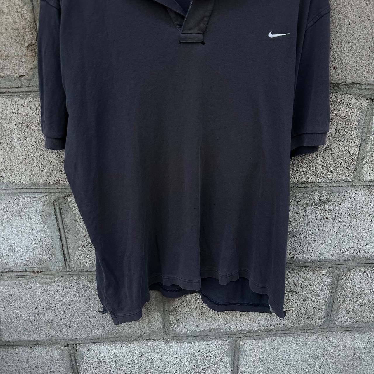 Nike VTG Nike Polo Size L Trashed 00s USA Size US L / EU 52-54 / 3 - 3 Thumbnail