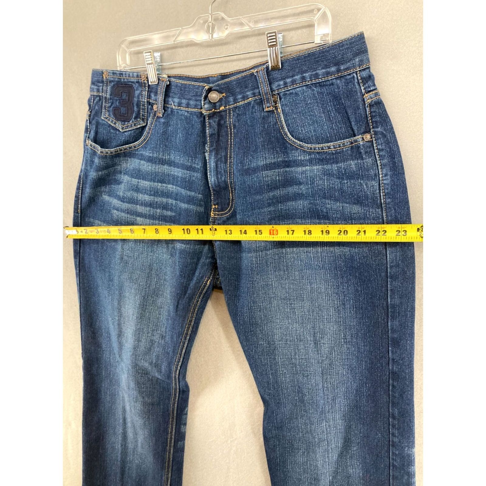 Polo Ralph Lauren Polo Ralph Lauren Jeans Mens Blue Size 36x34 Cotton USA Made Distressed Patches Straight Denim Horse pic Size US M / EU 48-50 / 2 - 3 Thumbnail