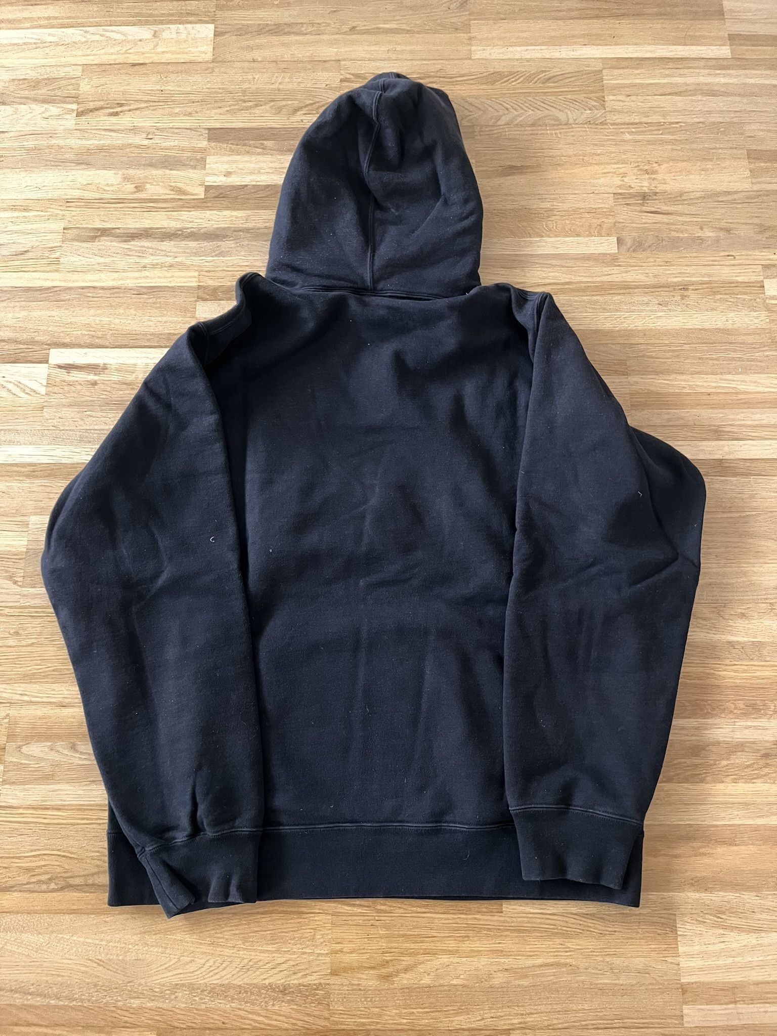 Supreme Supreme Chest Stripe Logo Hooded Sweatshirt Black XL Size US XL / EU 56 / 4 - 3 Thumbnail