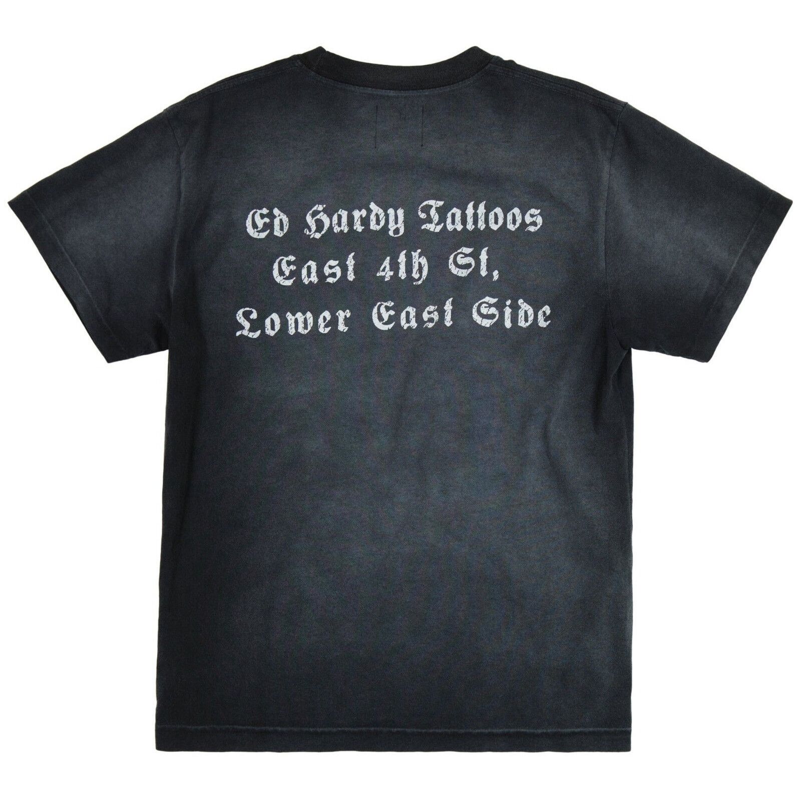 Ed Hardy Ed Hardy T-Shirt NYC Eagle Rhinestone Boxy Relaxed Fit Tee Size US L / EU 52-54 / 3 - 3 Thumbnail