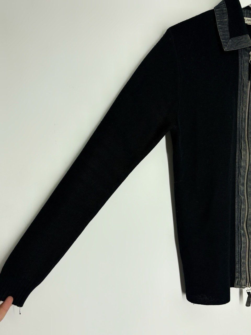 Dolce & Gabbana Dolce&Gabbana Vintage 90s Big Logo Archive Full Zip Sweater Size US M / EU 48-50 / 2 - 9 Thumbnail