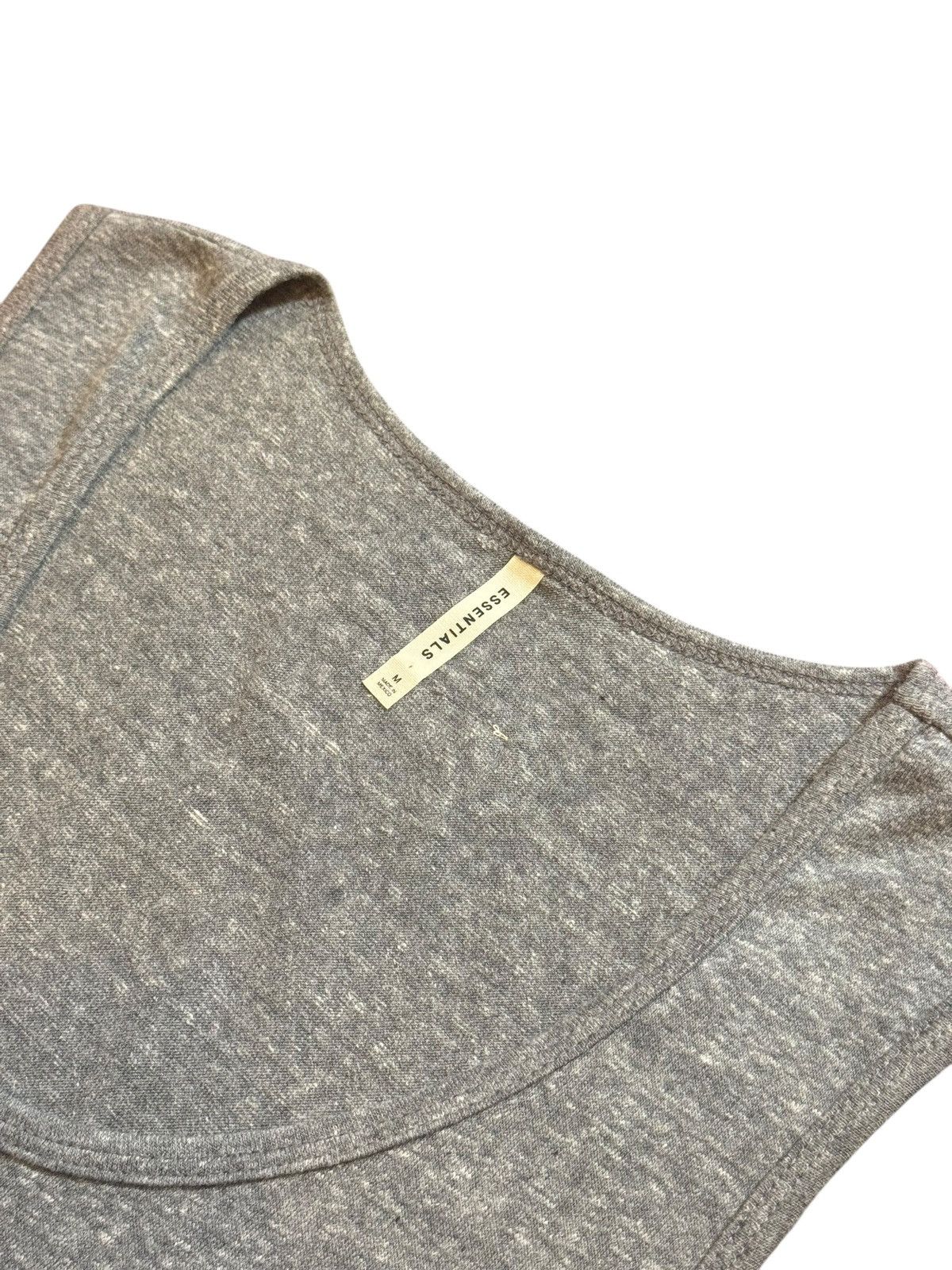Fear of God Fear Of God Essentials Tank Top Gray Medium Size US M / EU 48-50 / 2 - 2 Thumbnail