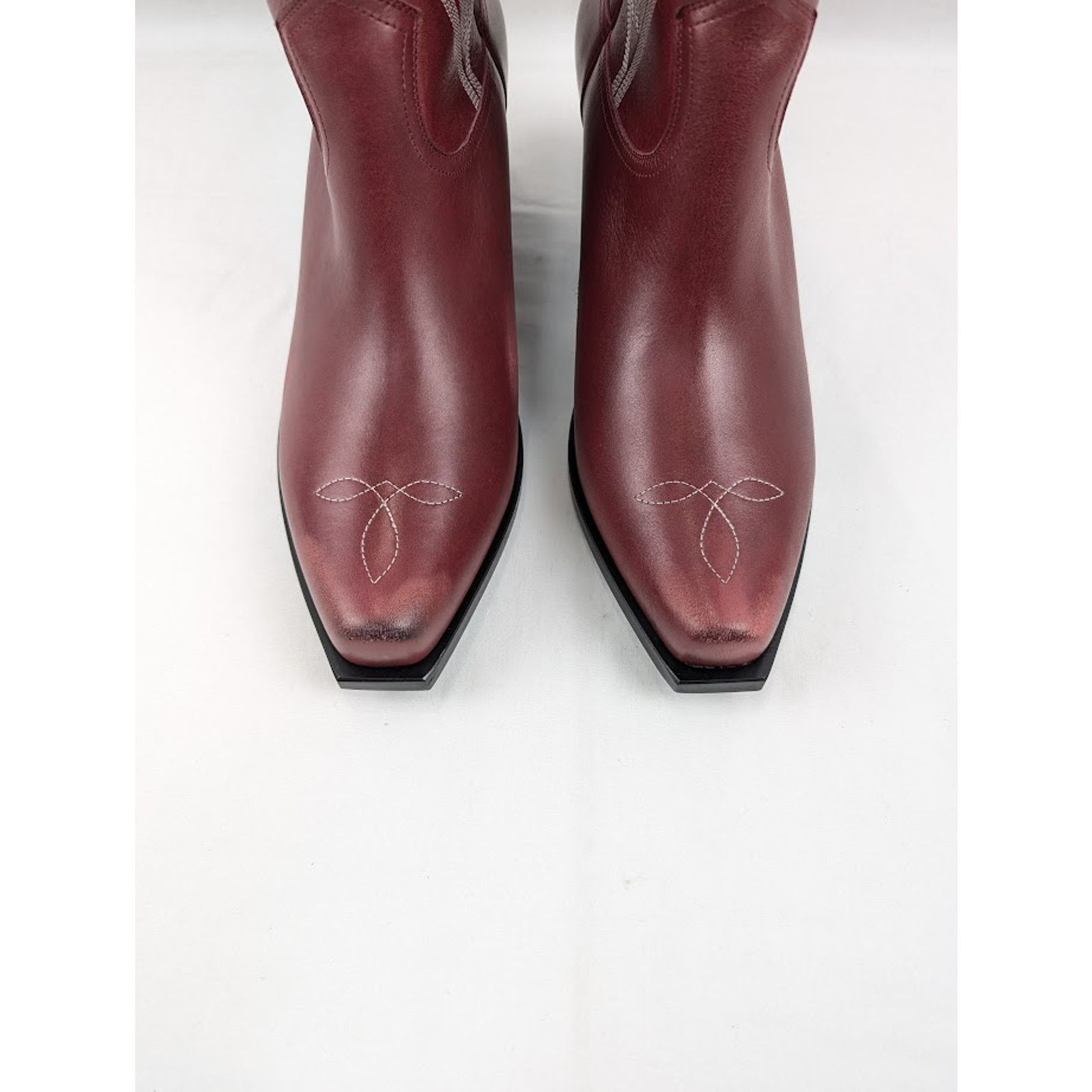 Enfants Riches Deprimes o1rshd1 Swiss Cowboy Boots Cow Glazed in Vintage Red/Cream Size US 12 / EU 45 - 13 Thumbnail