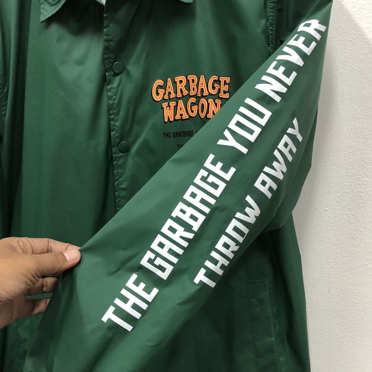 Japanese Brand GARBAGE WAGON Coach Nylon Jacket Size US L / EU 52-54 / 3 - 7 Thumbnail