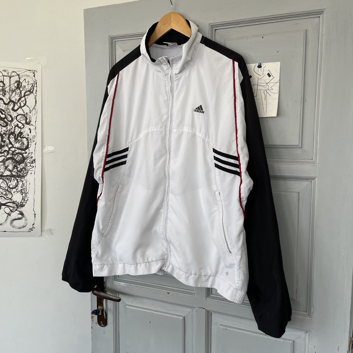 Adidas Vintage 00’s Adidas Tracksuit Jacket Windbreaker Size US XL / EU 56 / 4 - 3 Thumbnail