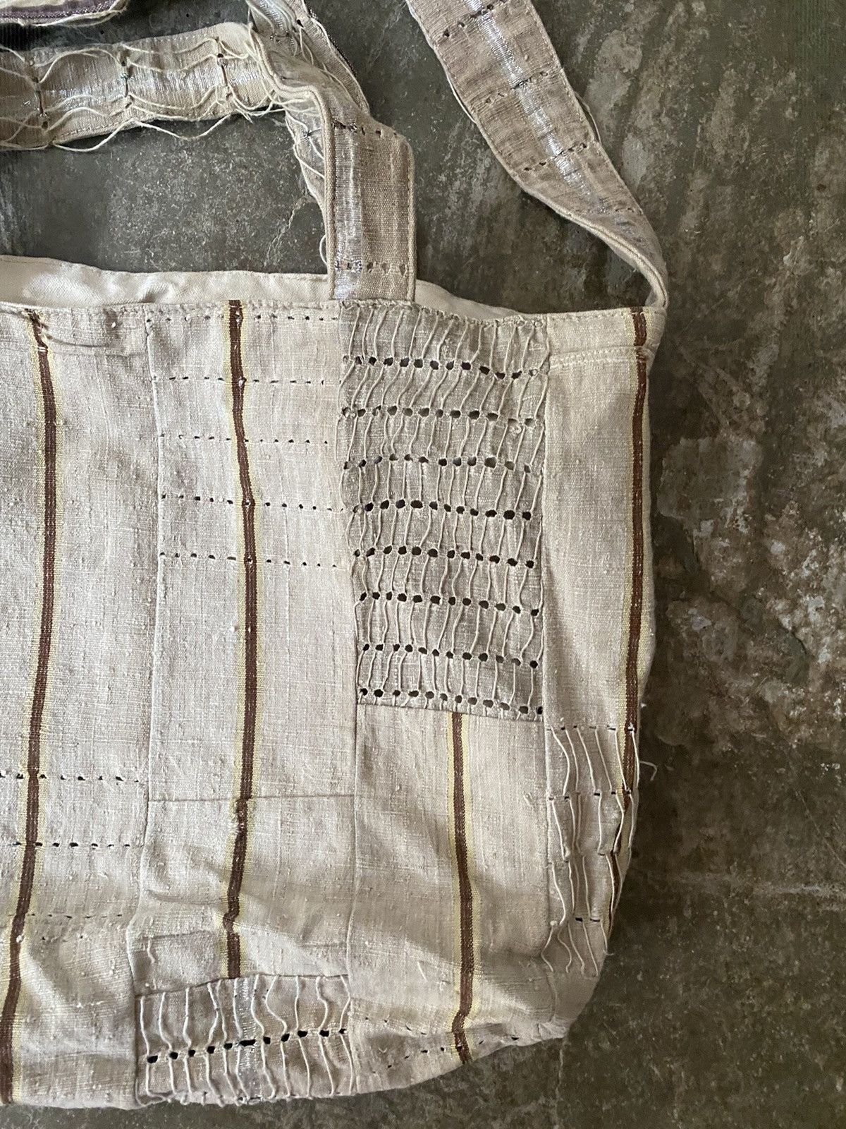 Japanese Brand Dosa Luna Patchwork Bag Kapital Comme des Garçons Visvim Size ONE SIZE - 9 Thumbnail