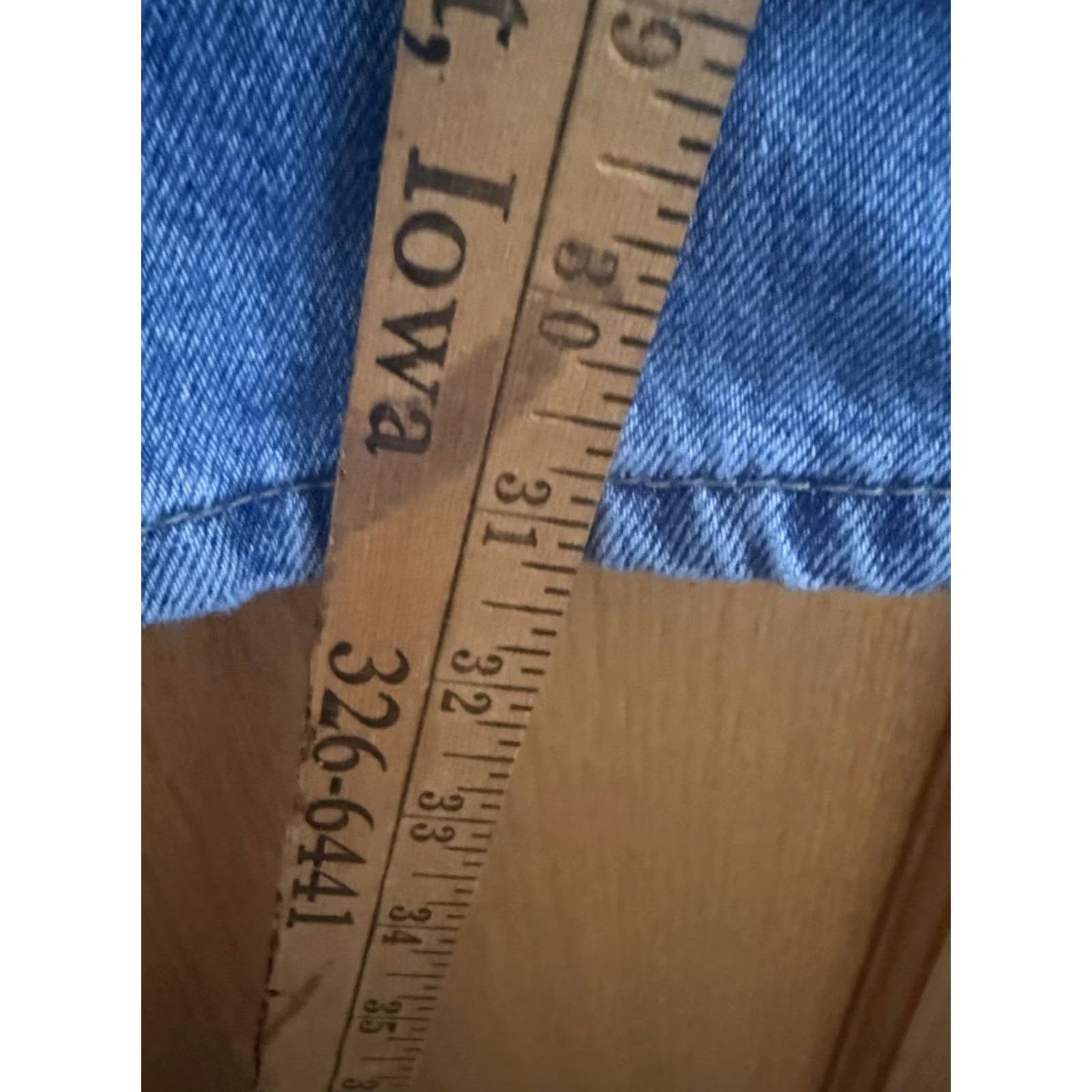 Levi's Levi's 505 Jeans Men's Light Stonewash Cotton 36x32 Straight Work Casual Weekend Size US 36 / EU 52 - 4 Thumbnail