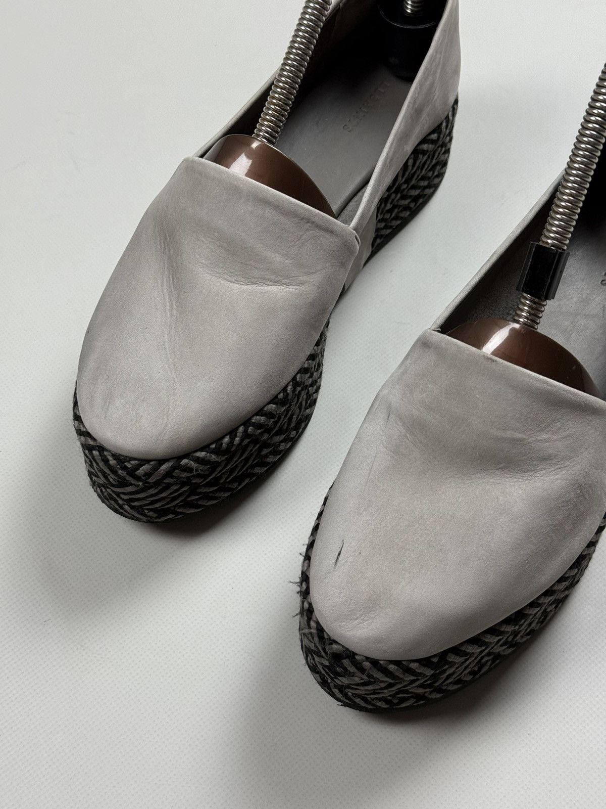 Allsaints × Japanese Brand Allsaints Ladies Leather Platform Loafers Shoes Size 38 Size US 8 / IT 38 - 10 Thumbnail