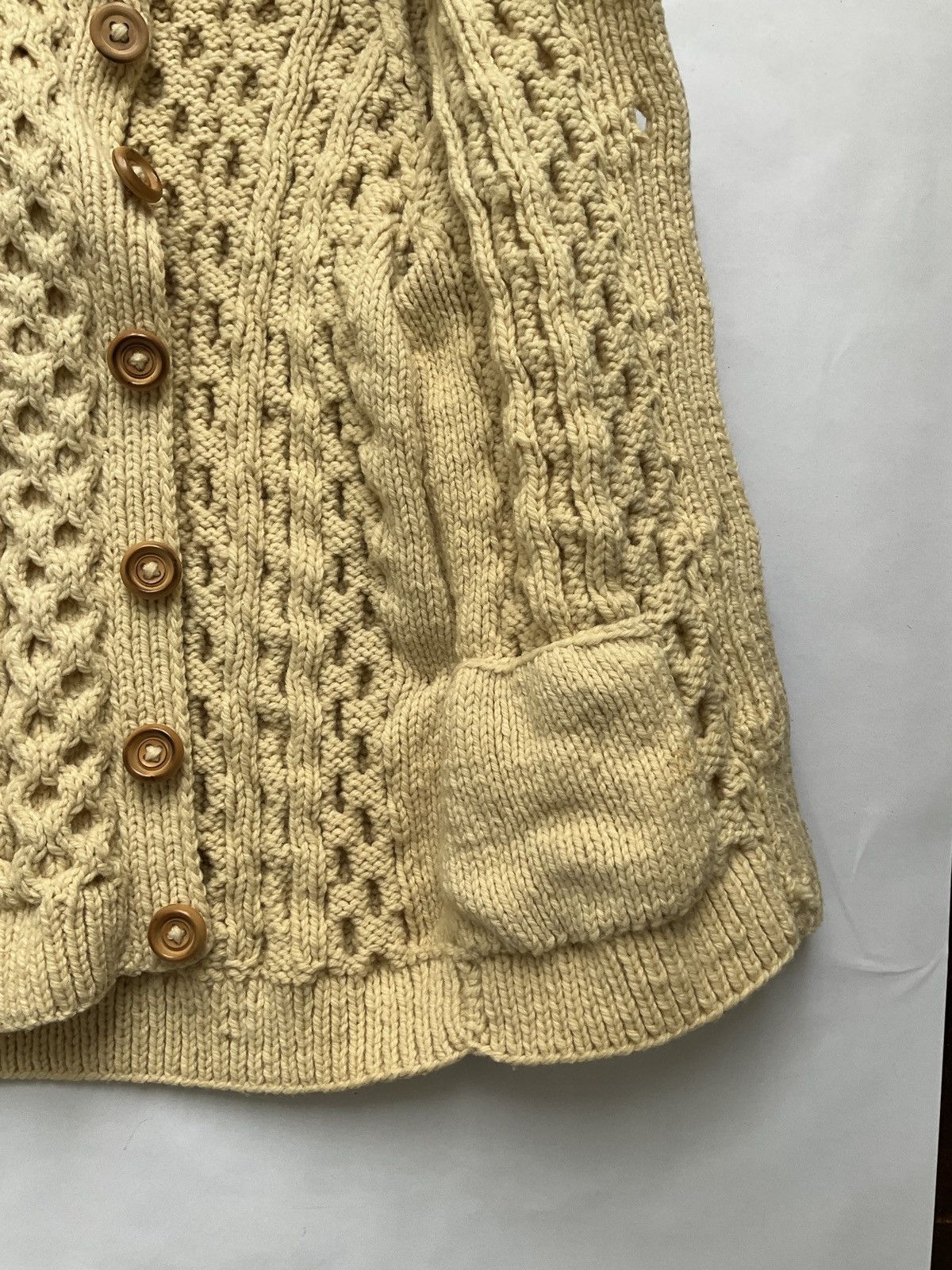 Vintage Vintage Irish wool sweater ☘️ Size US L / EU 52-54 / 3 - 3 Thumbnail