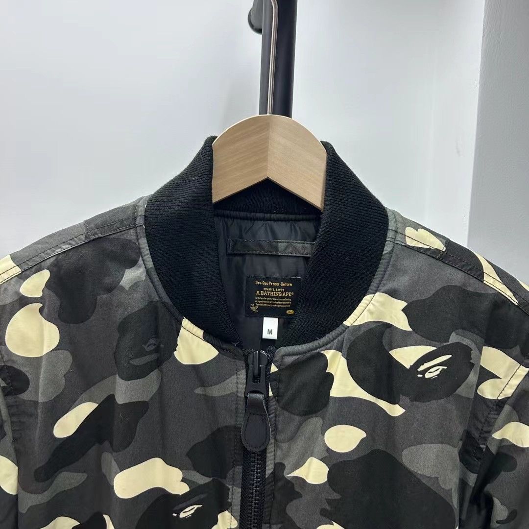 Bape LUMINOUS SHARK MA-1 JACKET Size US M / EU 48-50 / 2 - 3 Thumbnail