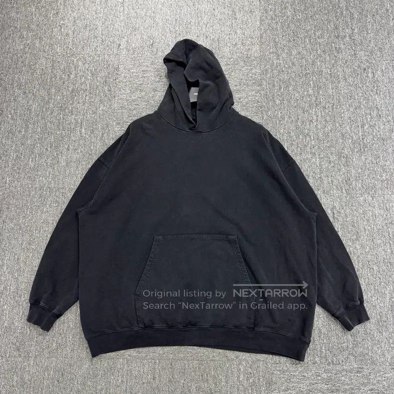 Balenciaga Balenciaga Distressed Diamond Lettering Hooded Sweatshirt Size US M / EU 48-50 / 2 - 1 Thumbnail