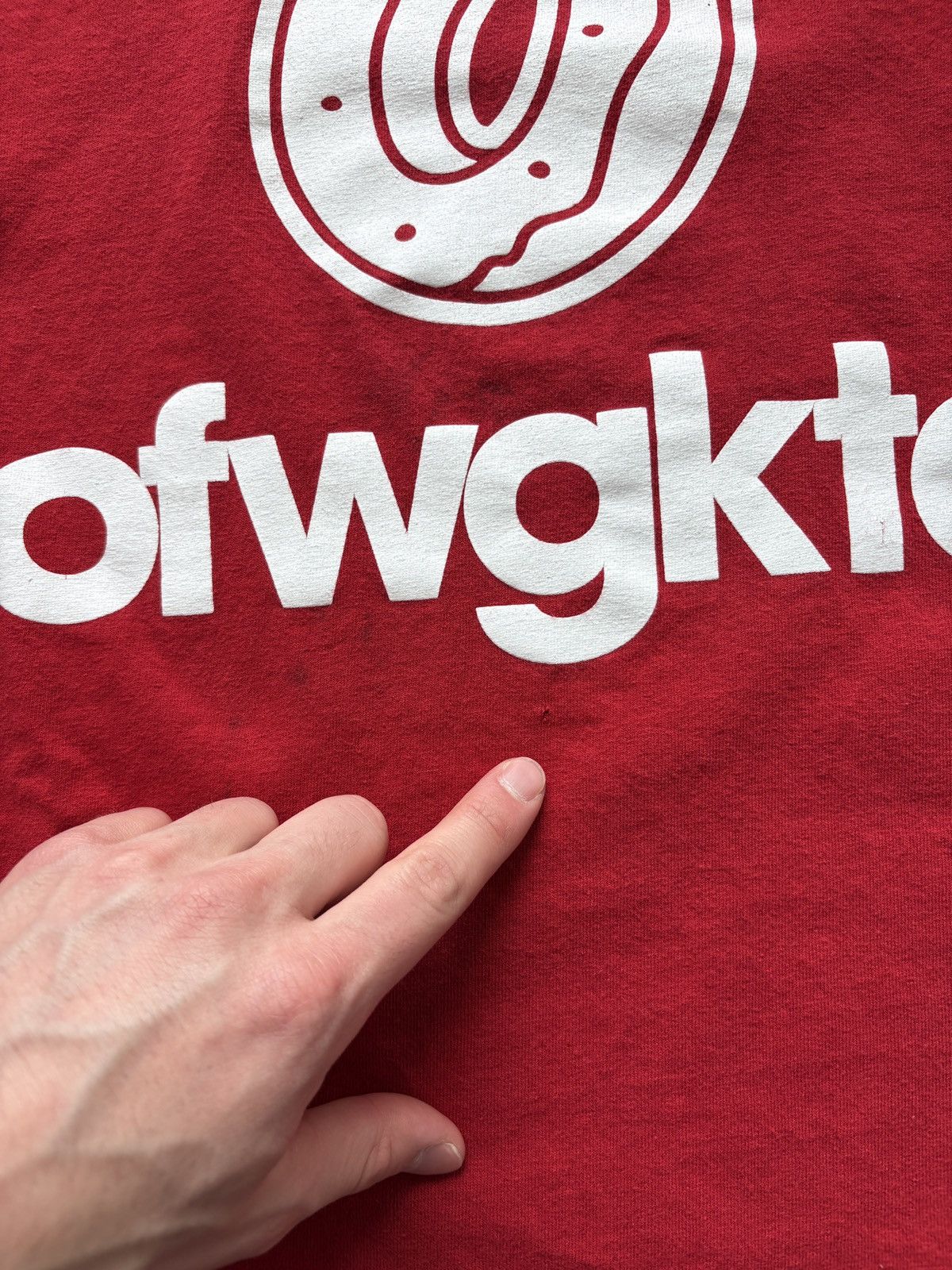 Golf Wang Vintage Y2K OFWGKTA Donut Tee Size US XL / EU 56 / 4 - 5 Thumbnail