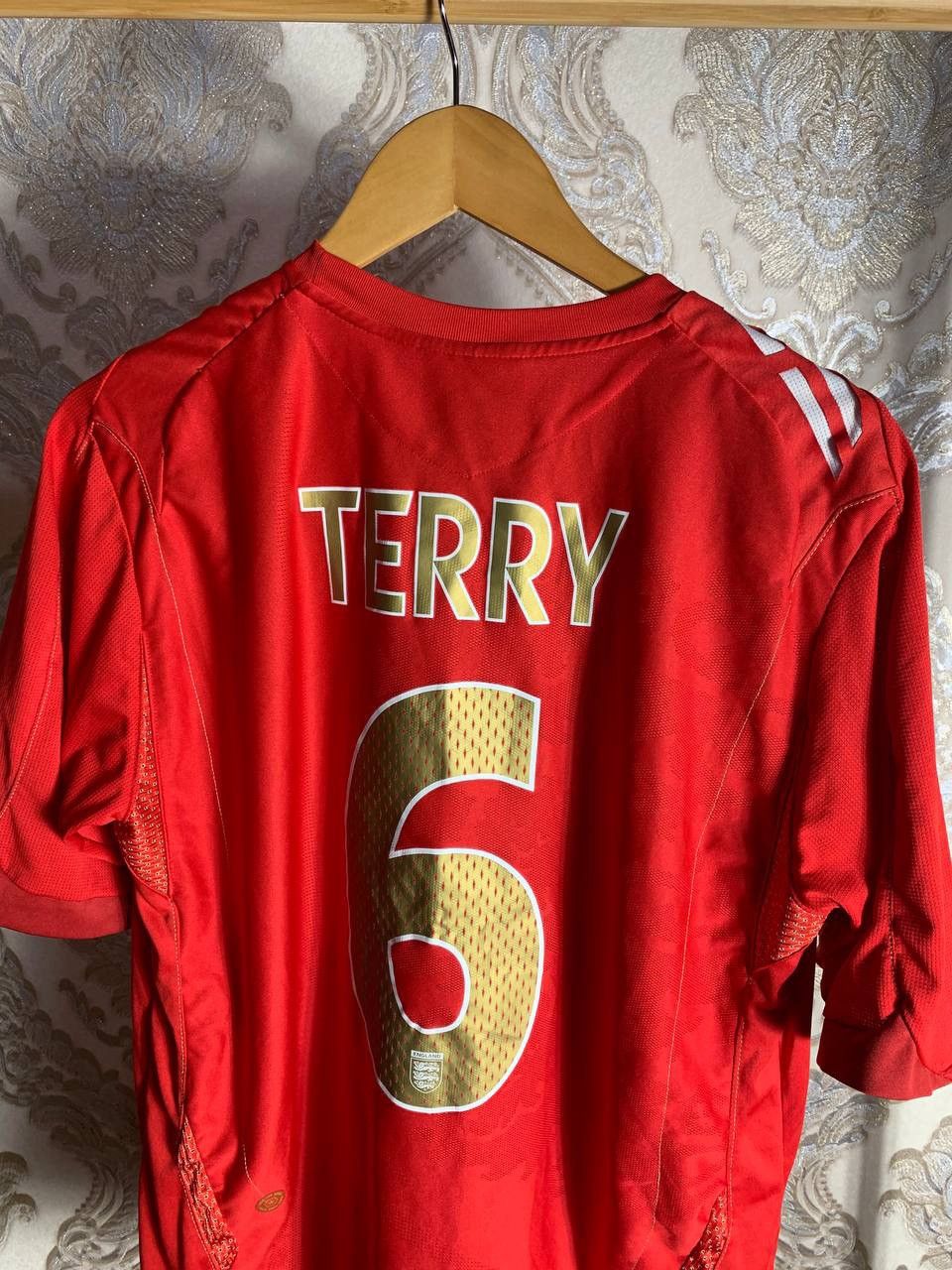 Vintage VERY RARE UMBRO ENGLAND CHELSEA SOCCER JERSEY RETRO Y2K 90s Size US L / EU 52-54 / 3 - 10 Thumbnail