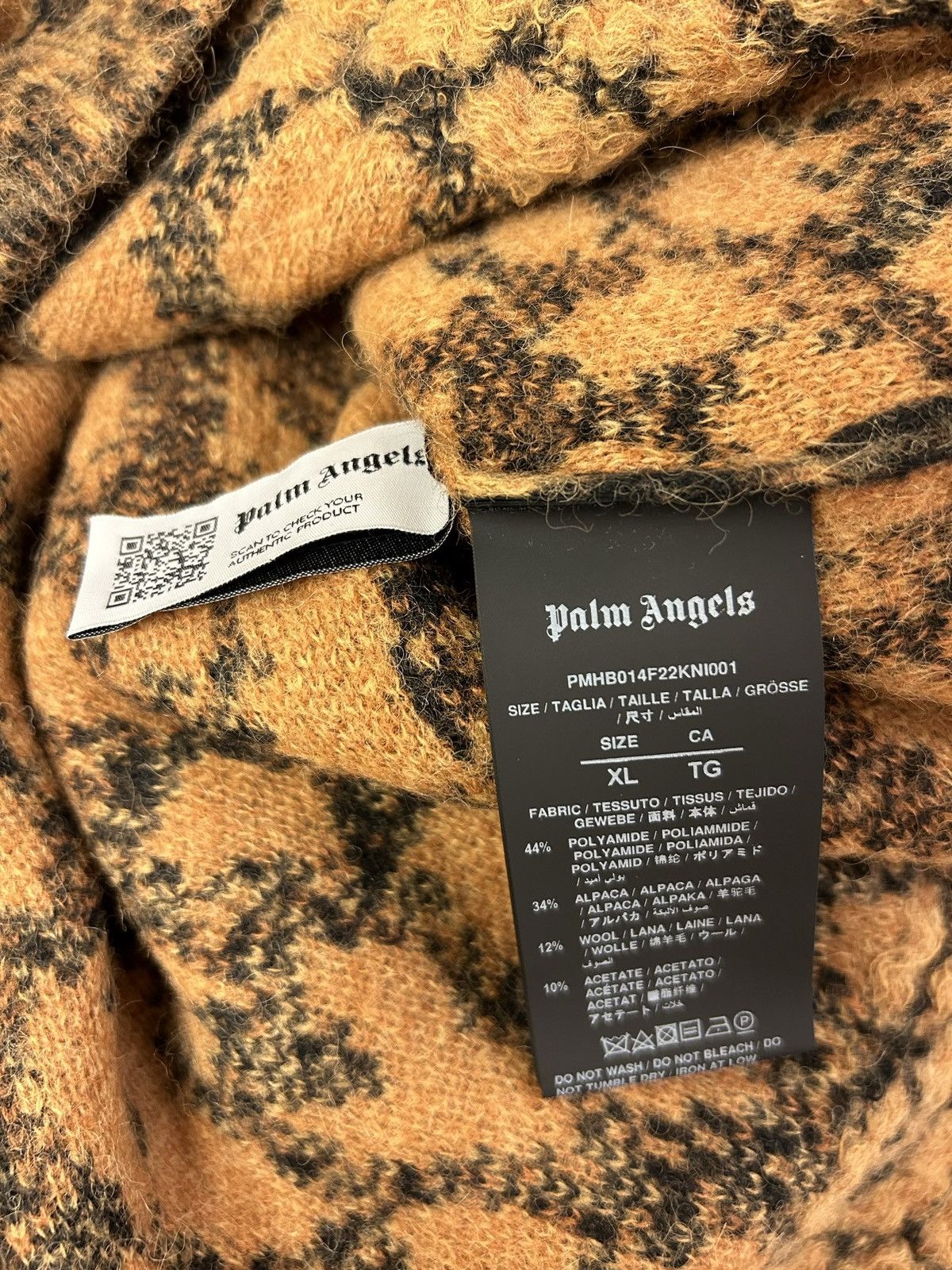 Palm Angels PALM ANGELS BRUSHED CARDIGAN Size US XL / EU 56 / 4 - 4 Thumbnail