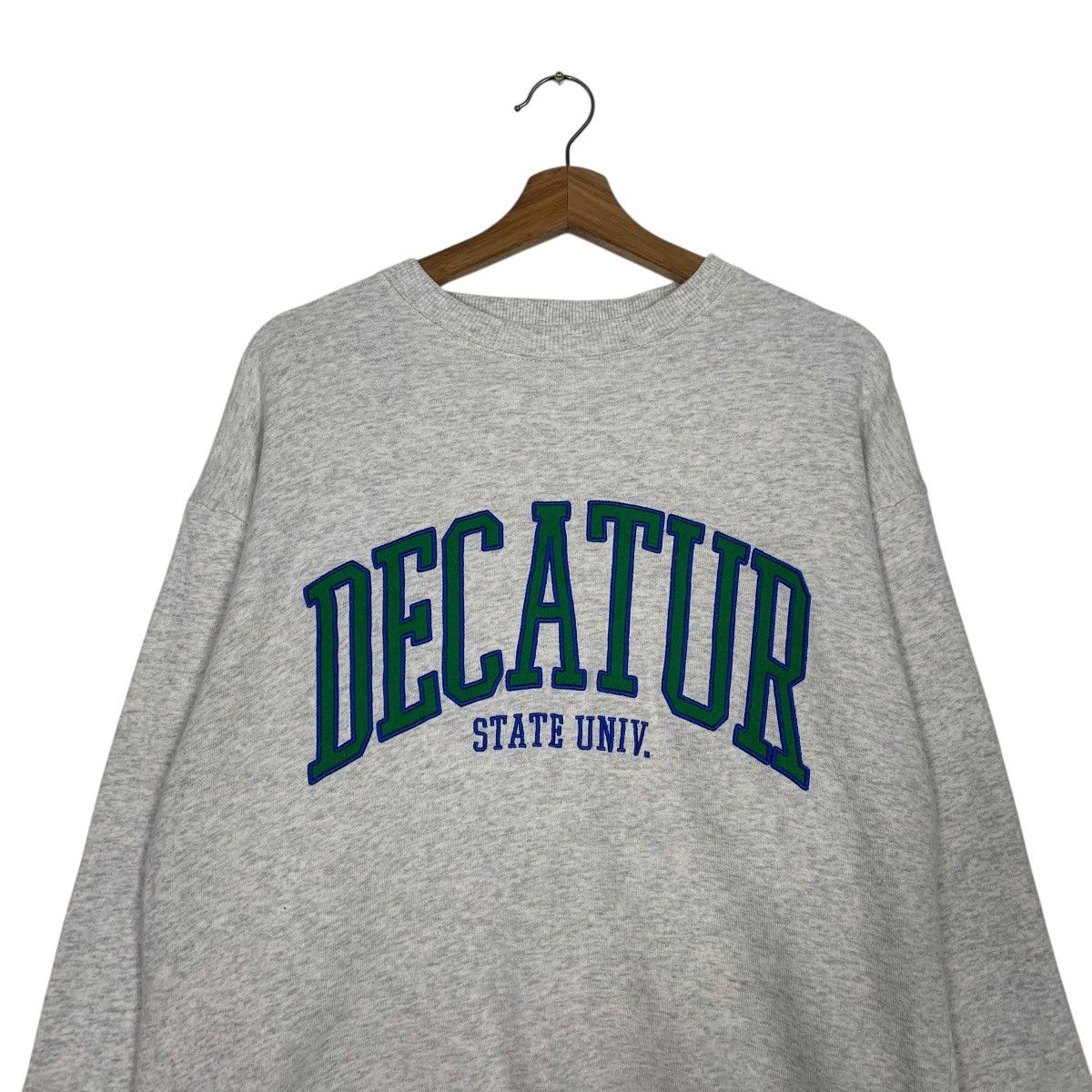 Japanese Brand Decatur State University Crewneck Sweatshirt Size US S / EU 44-46 / 1 - 2 Thumbnail