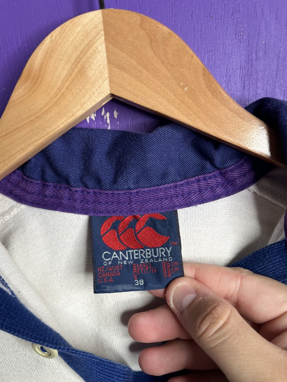 Canterbury of New Zealand Vintage 1987 Canterbury Americas cup challenge rugby Size US S / EU 44-46 / 1 - 4 Thumbnail