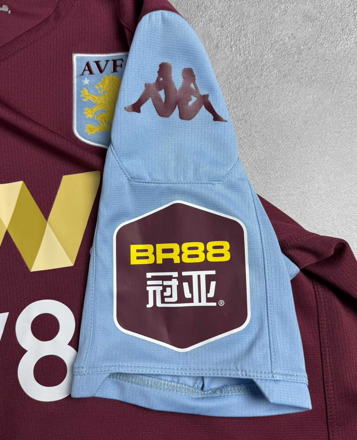 Kappa Aaron Villa 2019 2020 Home Shirt Soccer Jersey Kappa Size US L / EU 52-54 / 3 - 7 Thumbnail