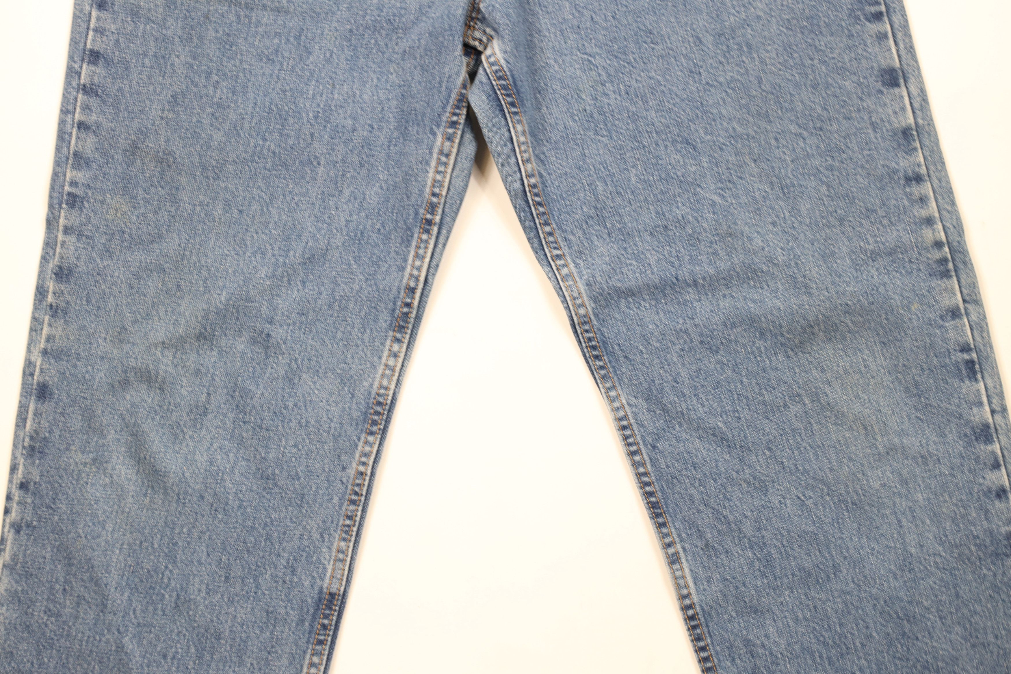 Levi's × Vintage Vintage 90s Levis 550 Relaxed Fit Denim Jeans Blue USA Size US 38 / EU 54 - 3 Thumbnail