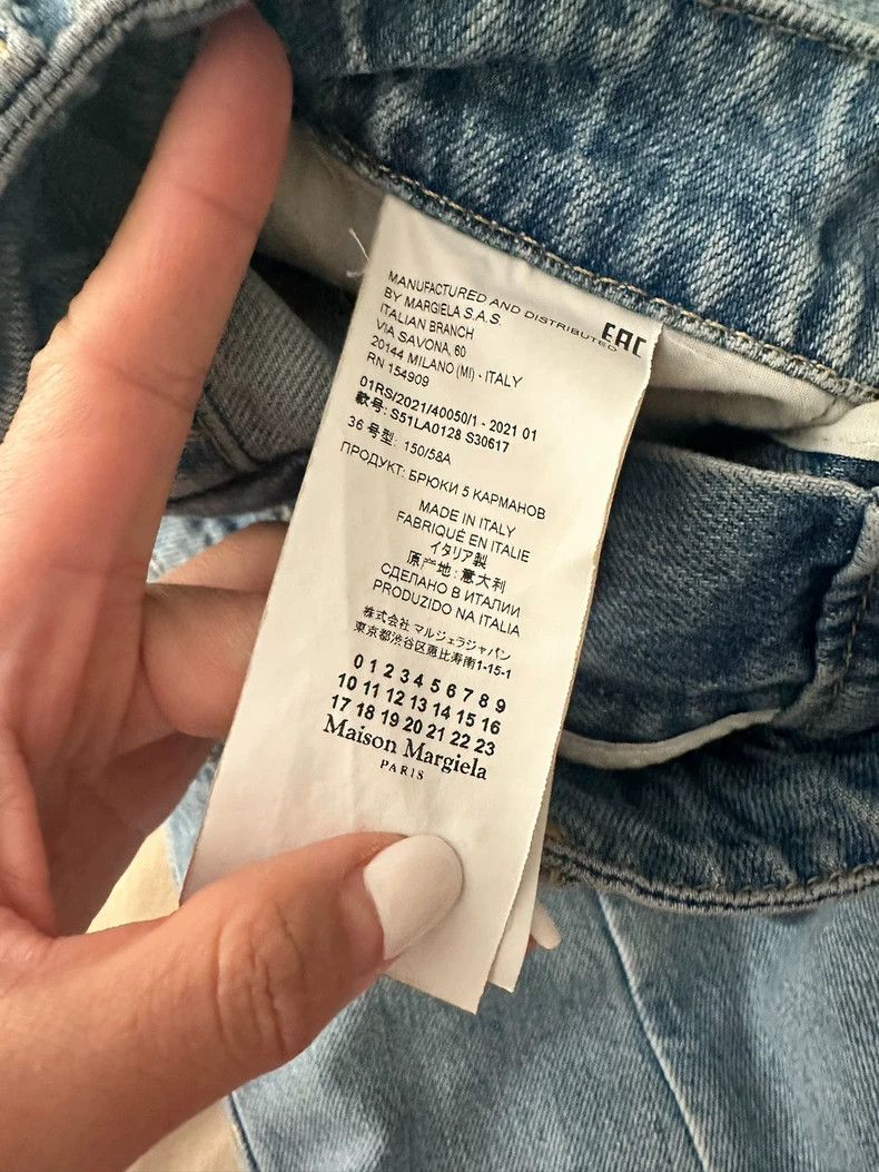 Maison Margiela Maison Margiela Popular jeans 2504-Nextarrow Size 24" / US 00 / IT 34 - 4 Thumbnail