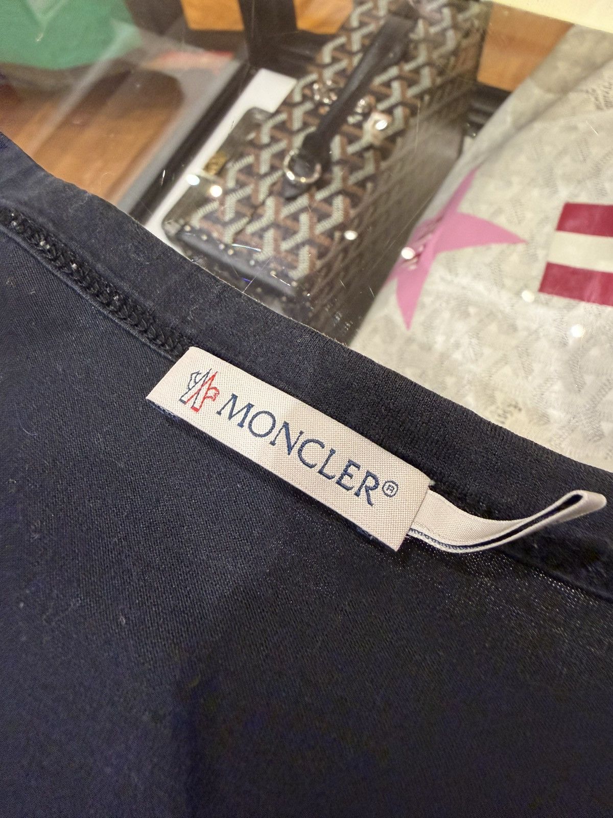 Moncler Moncler Double Badge Patch Tee Size US XL / EU 56 / 4 - 4 Thumbnail