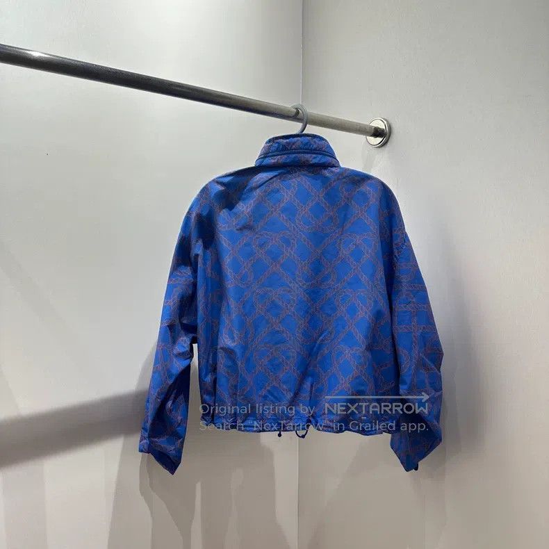 Hermes Hermes Full-print knotted waist zipper jacket Size XS / US 0-2 / IT 36-38 - 2 Thumbnail