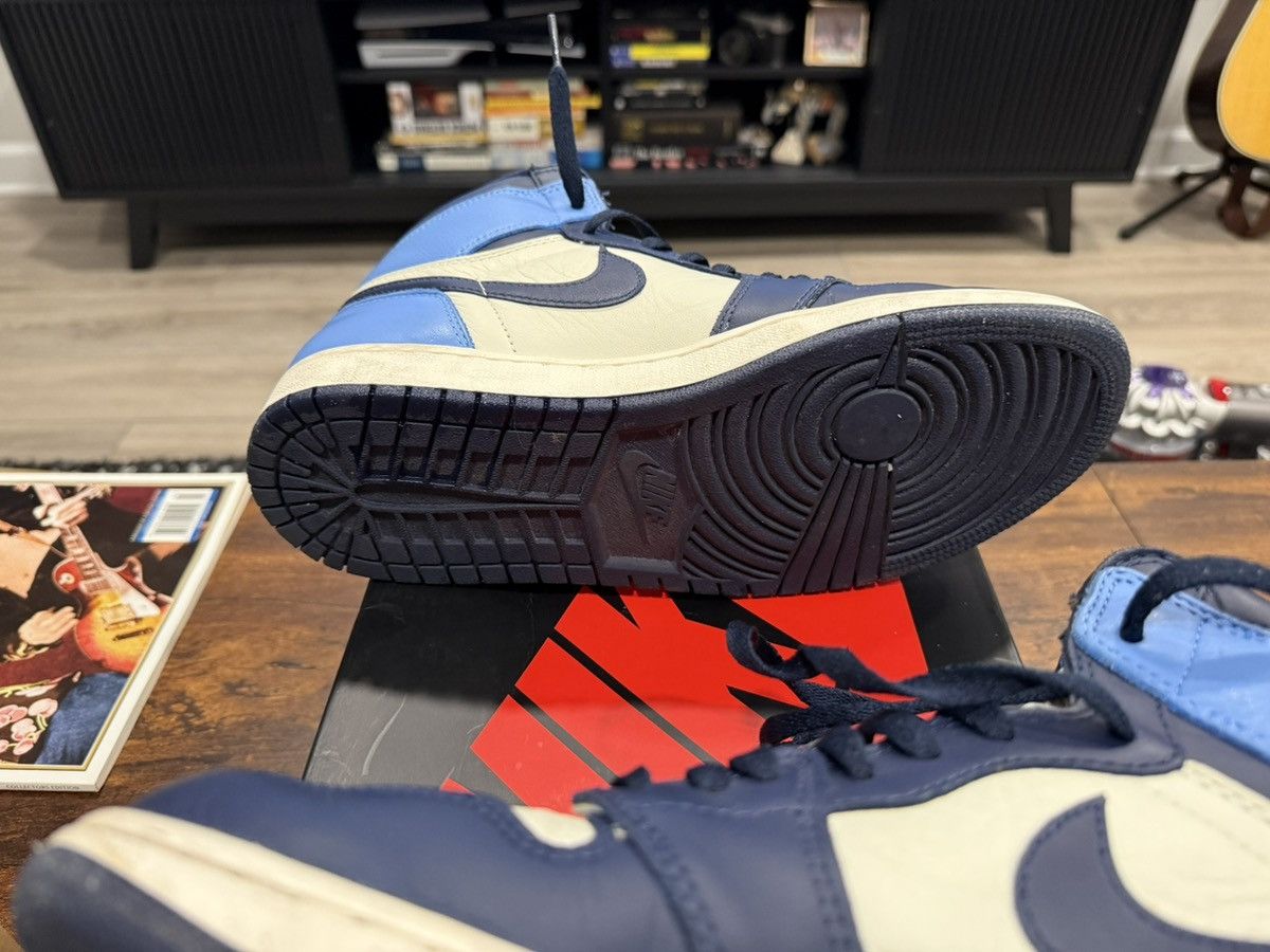 Jordan Brand Nike Jordan 1 High Obsidian 9.5 Size US 9.5 / EU 42-43 - 9 Thumbnail