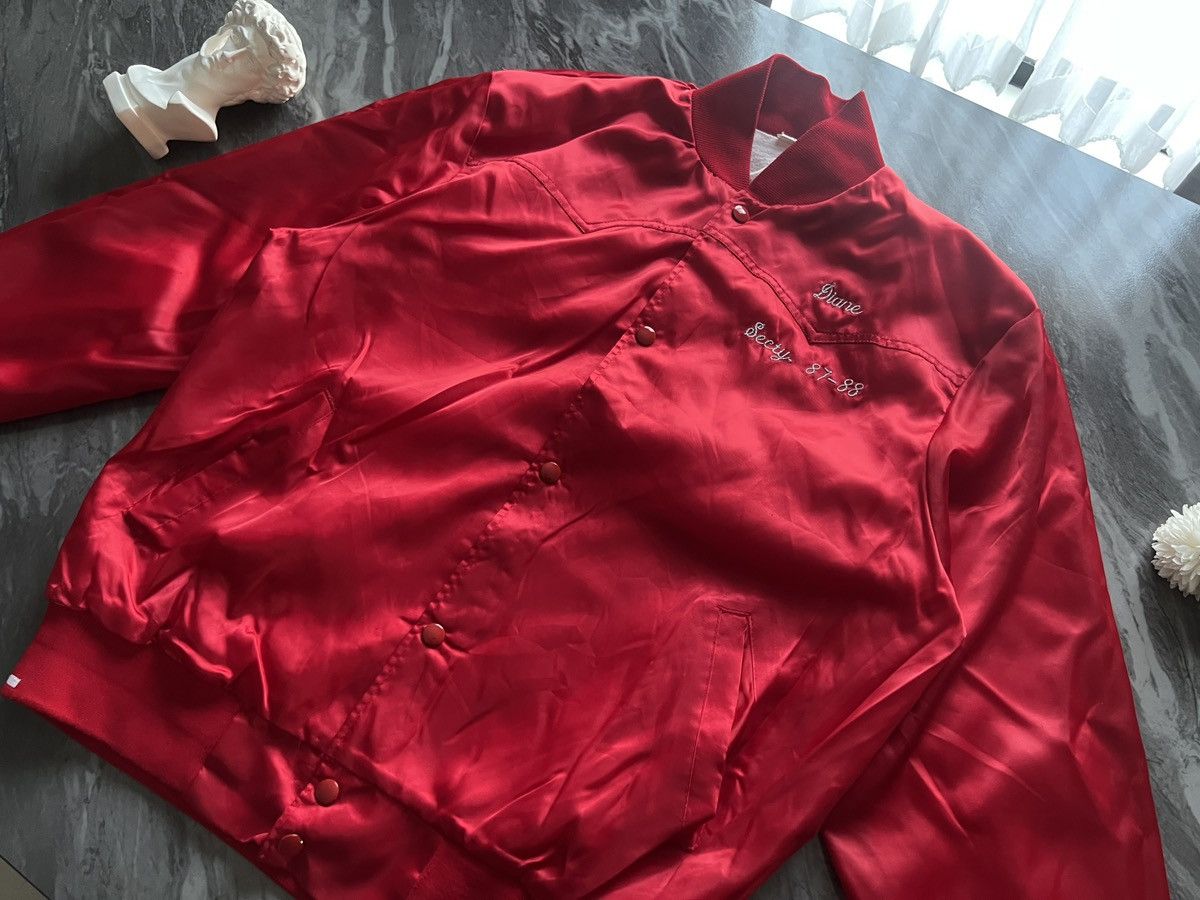 Vintage Vintage Western : Varsity Jacket Country PJS Crystal Bowl Size US L / EU 52-54 / 3 - 4 Thumbnail