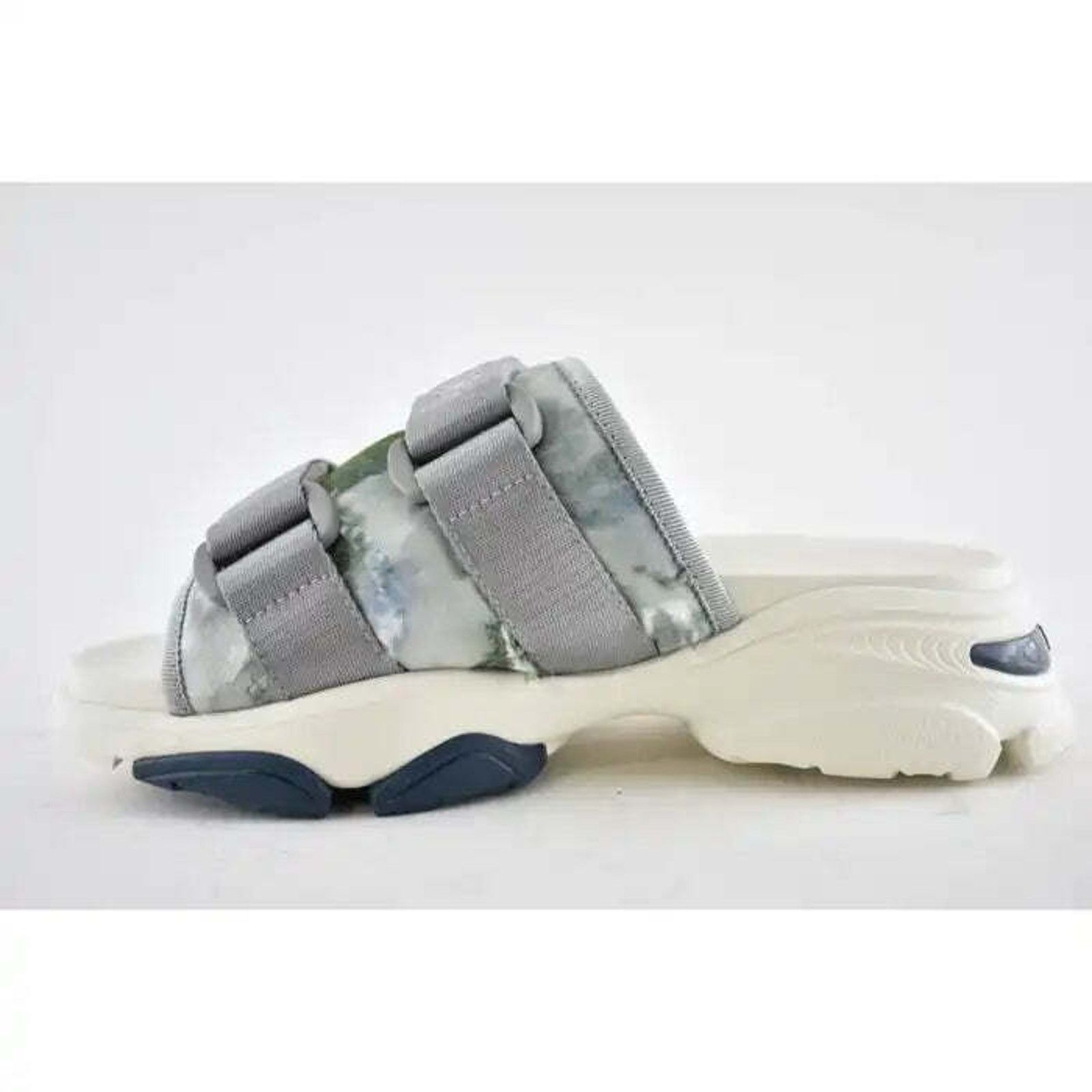 Dior Dior D-Wander Blue Shaded Camouflage Platform Logo Slide Size US 5.5 / IT 35.5 - 6 Thumbnail