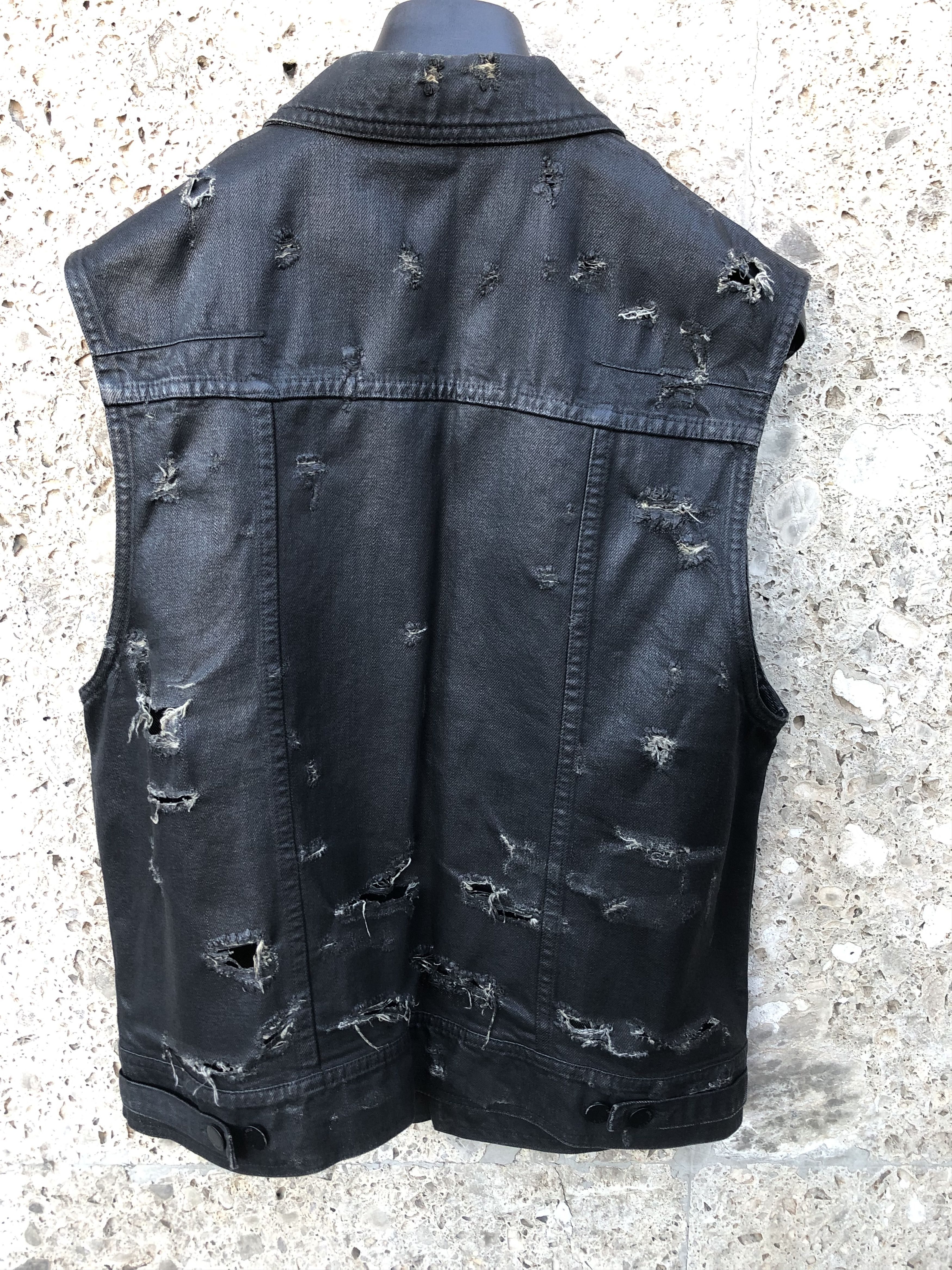 Dior Dior Homme Destroy Vest Size US M / EU 48-50 / 2 - 3 Thumbnail