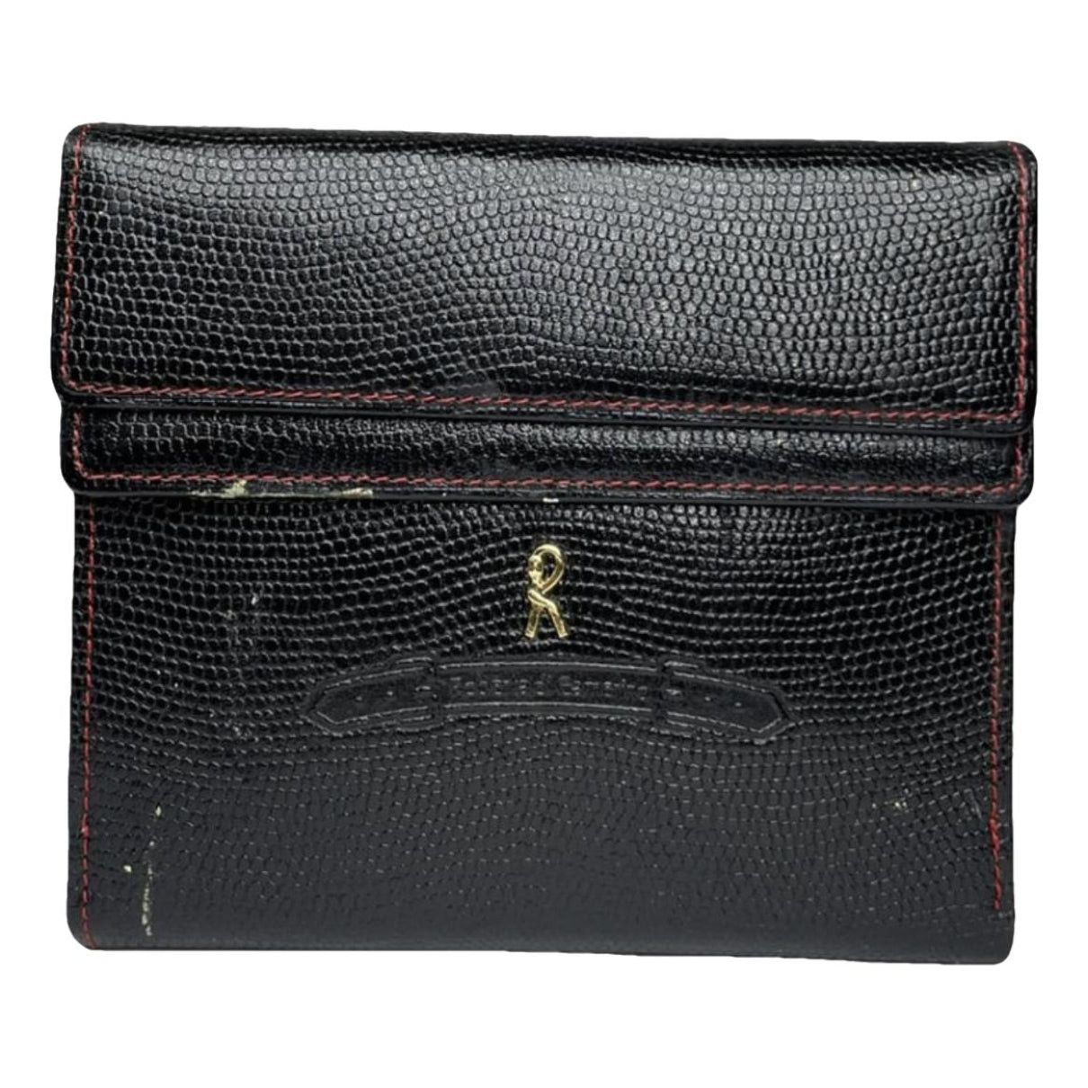 Roberta di Camerino Black Leather Wallet Size ONE SIZE - 1 Thumbnail
