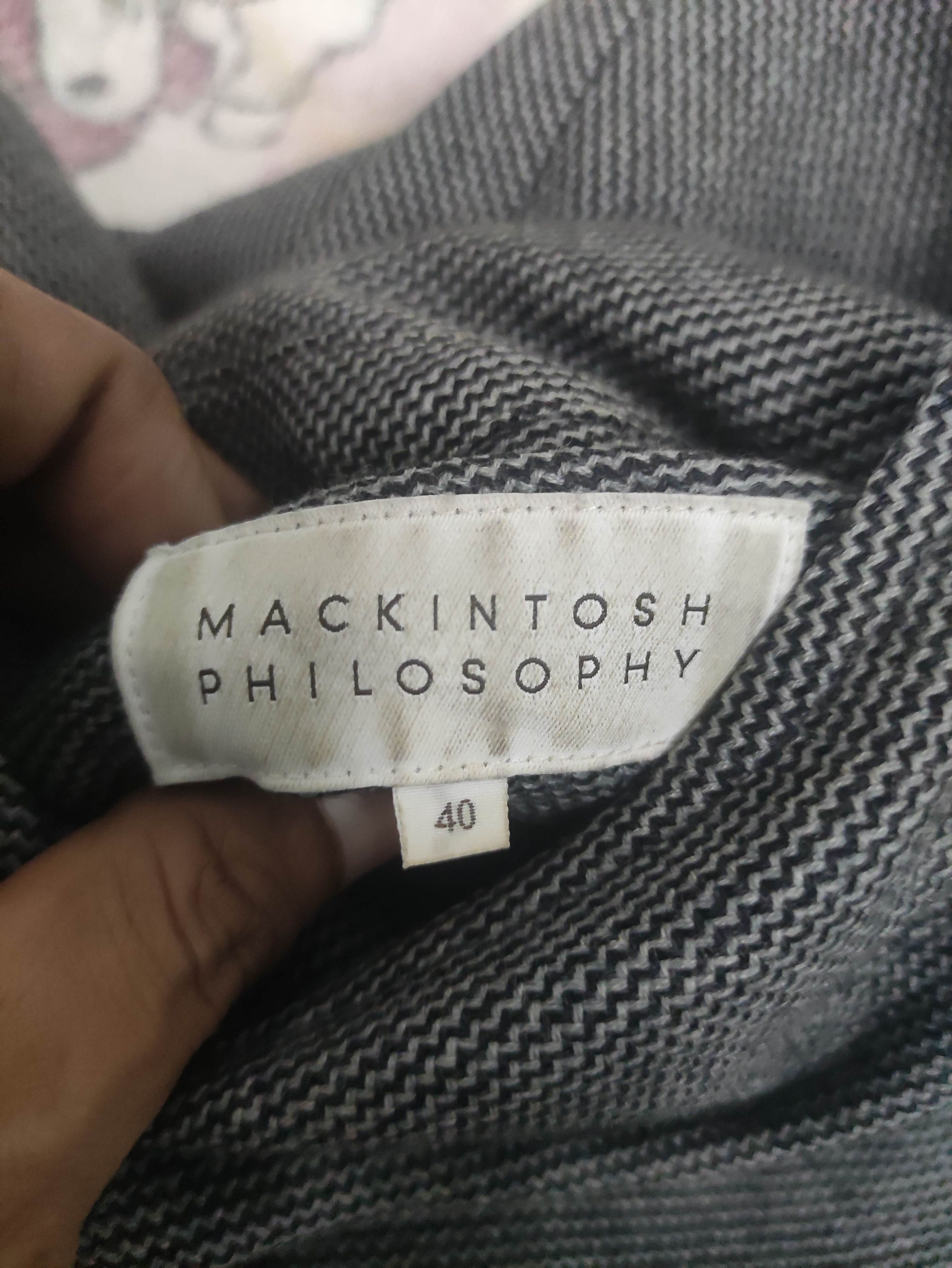 Mackintosh Vintage Mackintosh Reversible Wool Quilted Jacket Size M / US 6-8 / IT 42-44 - 6 Thumbnail